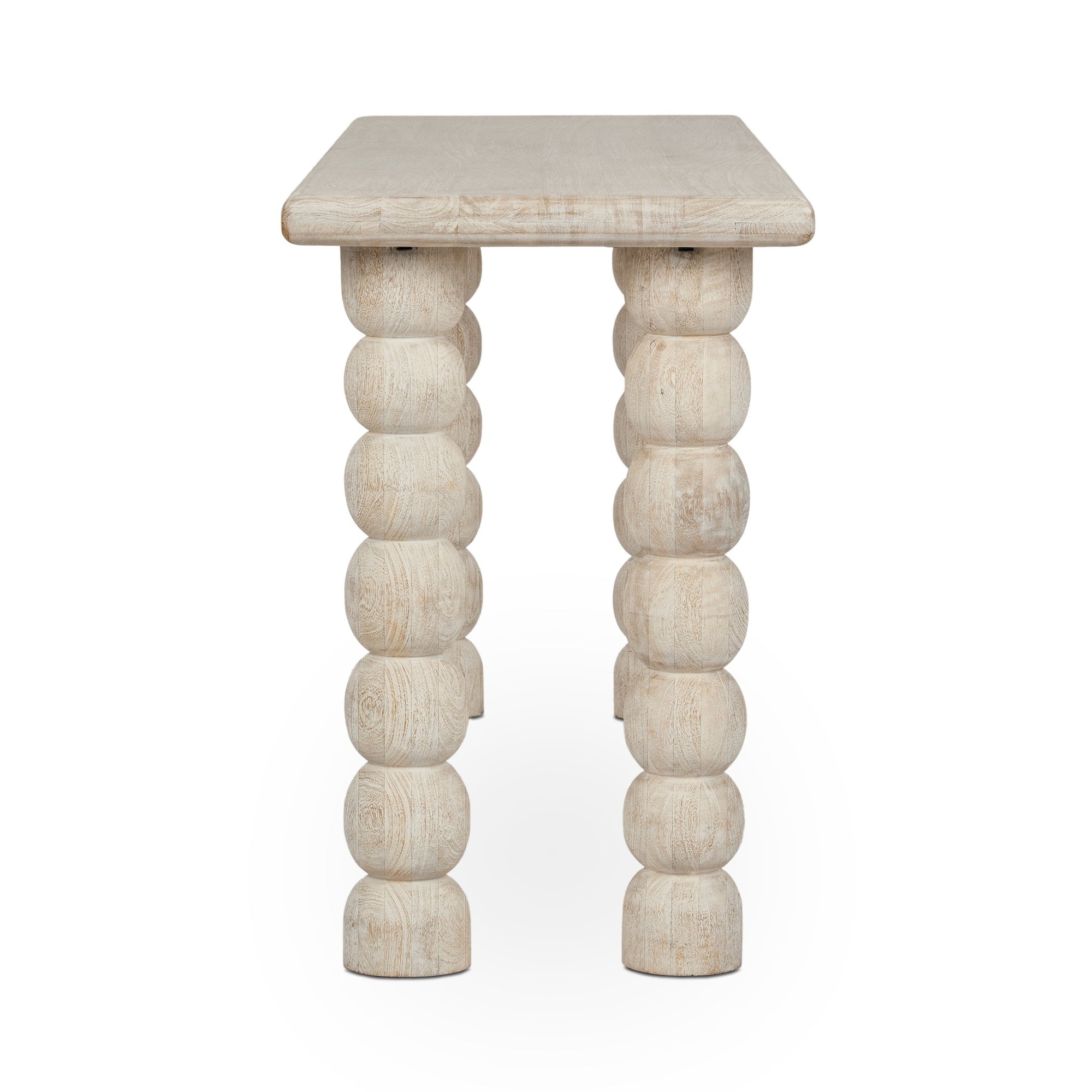 Adir Solid Wood Rectangle Console Table