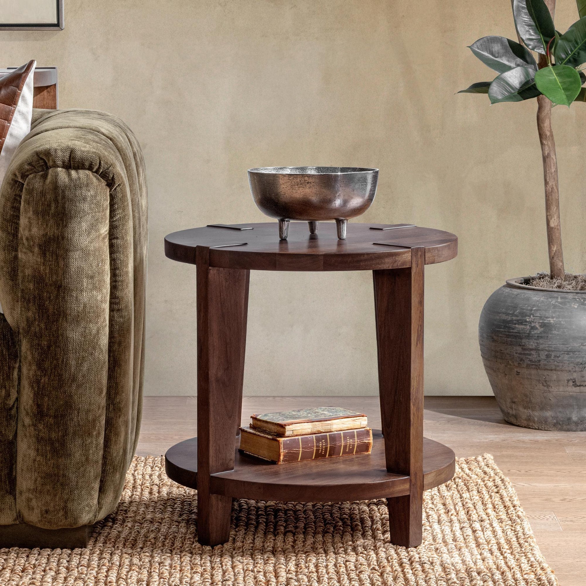 Alenna End Table - Tundra Brown