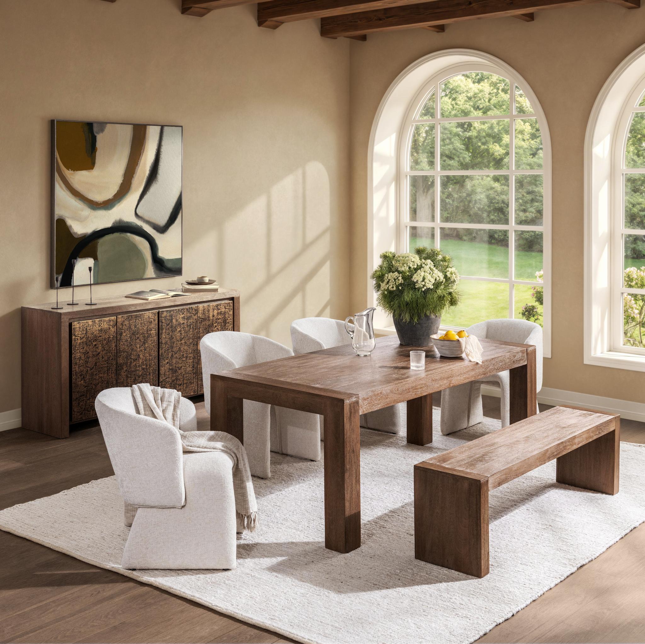 Glendale Dining Table - Toasted Chestnut