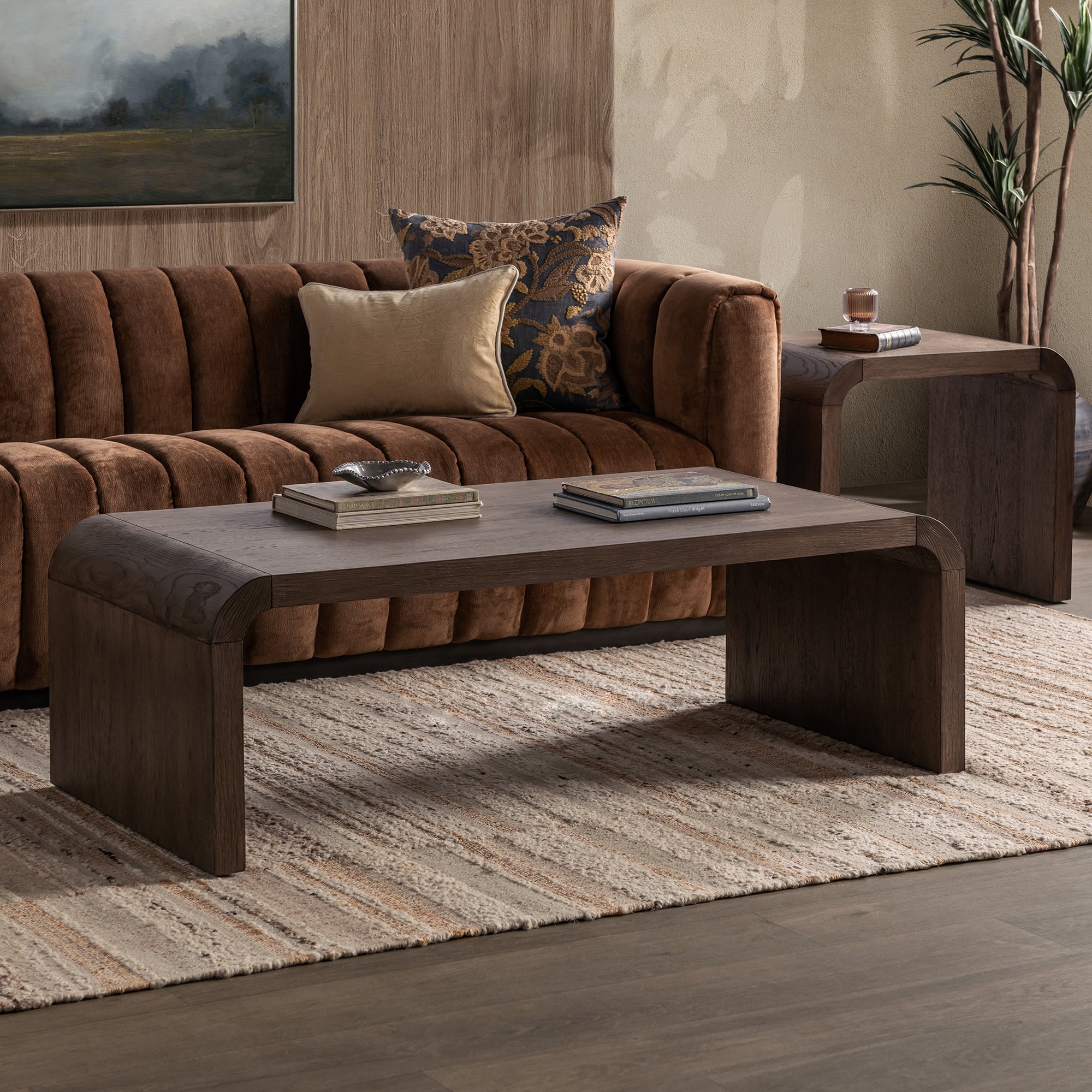 Levine Coffee Table - Walnut Ridge