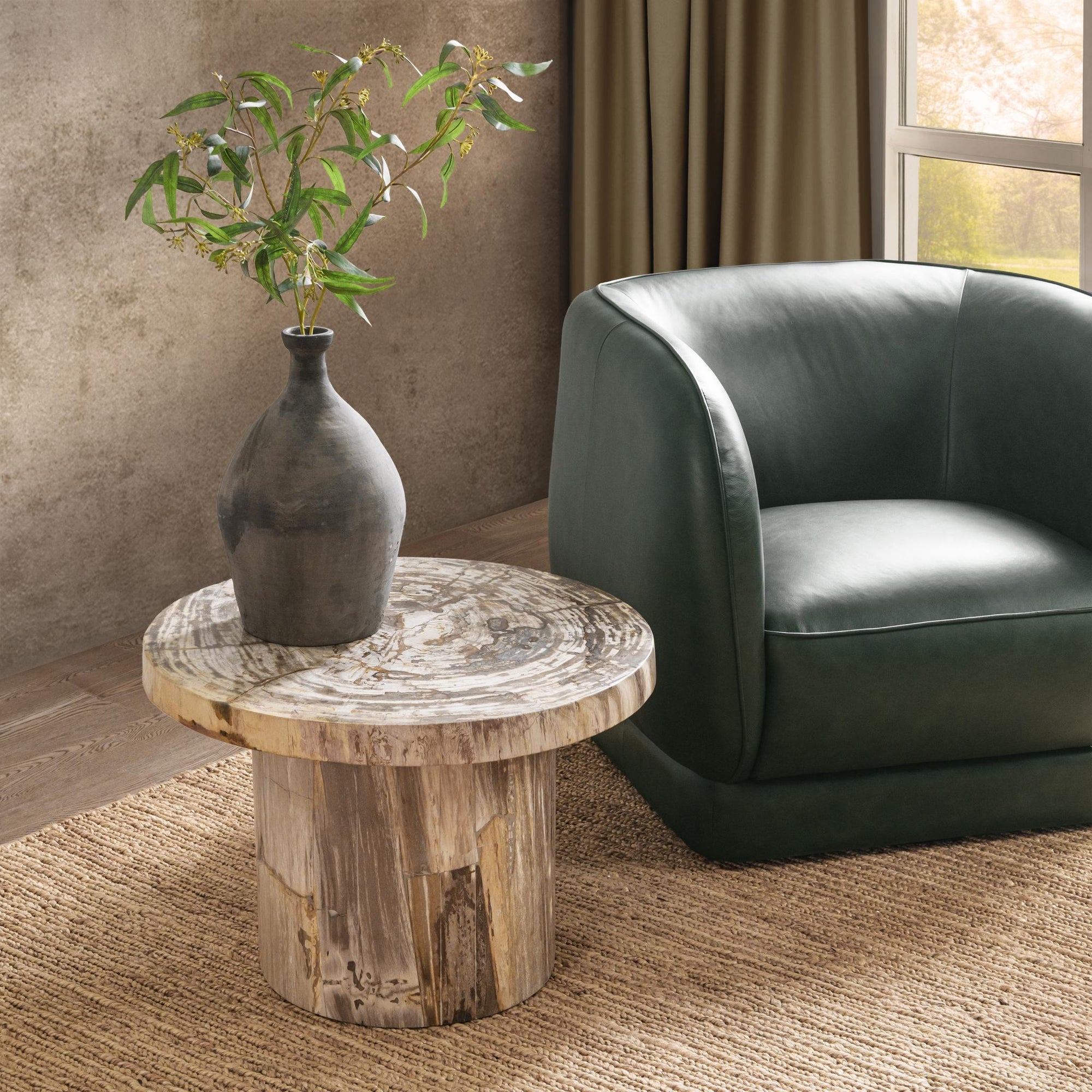 Janelle Accent Table - Sepia Vein