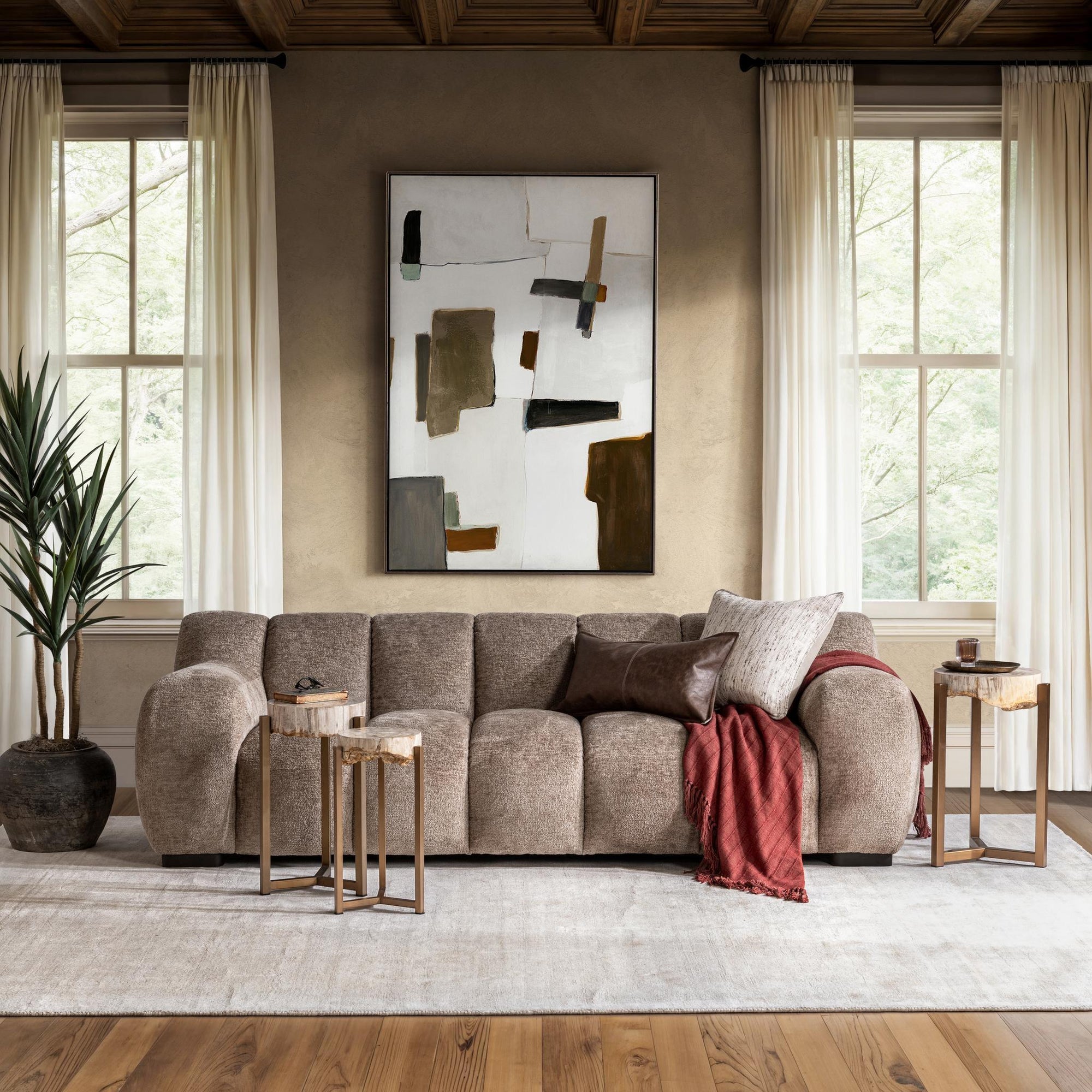 Alliza Accent Table - Natural