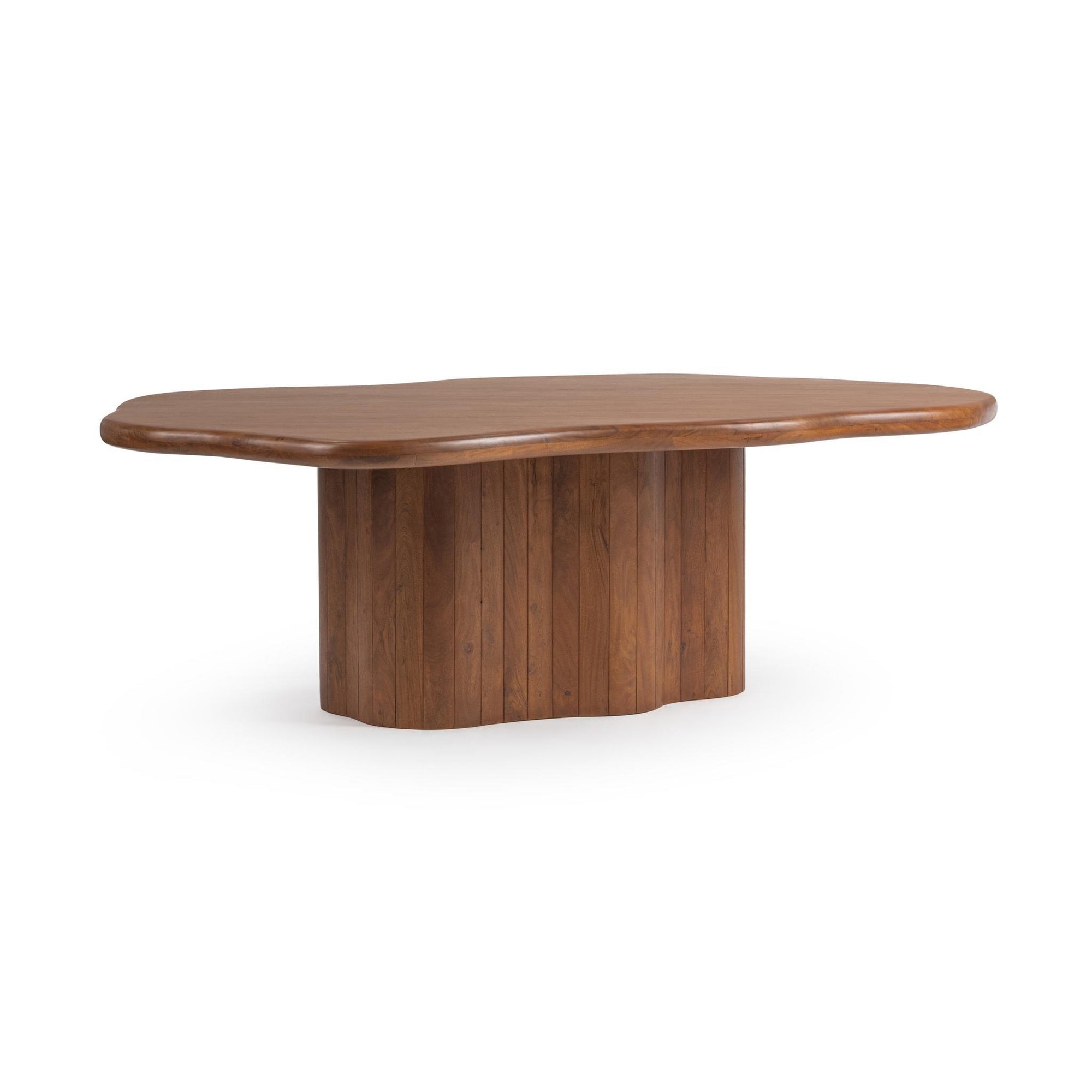 Alvaro 94" Freeform Dining Table - Chestnut