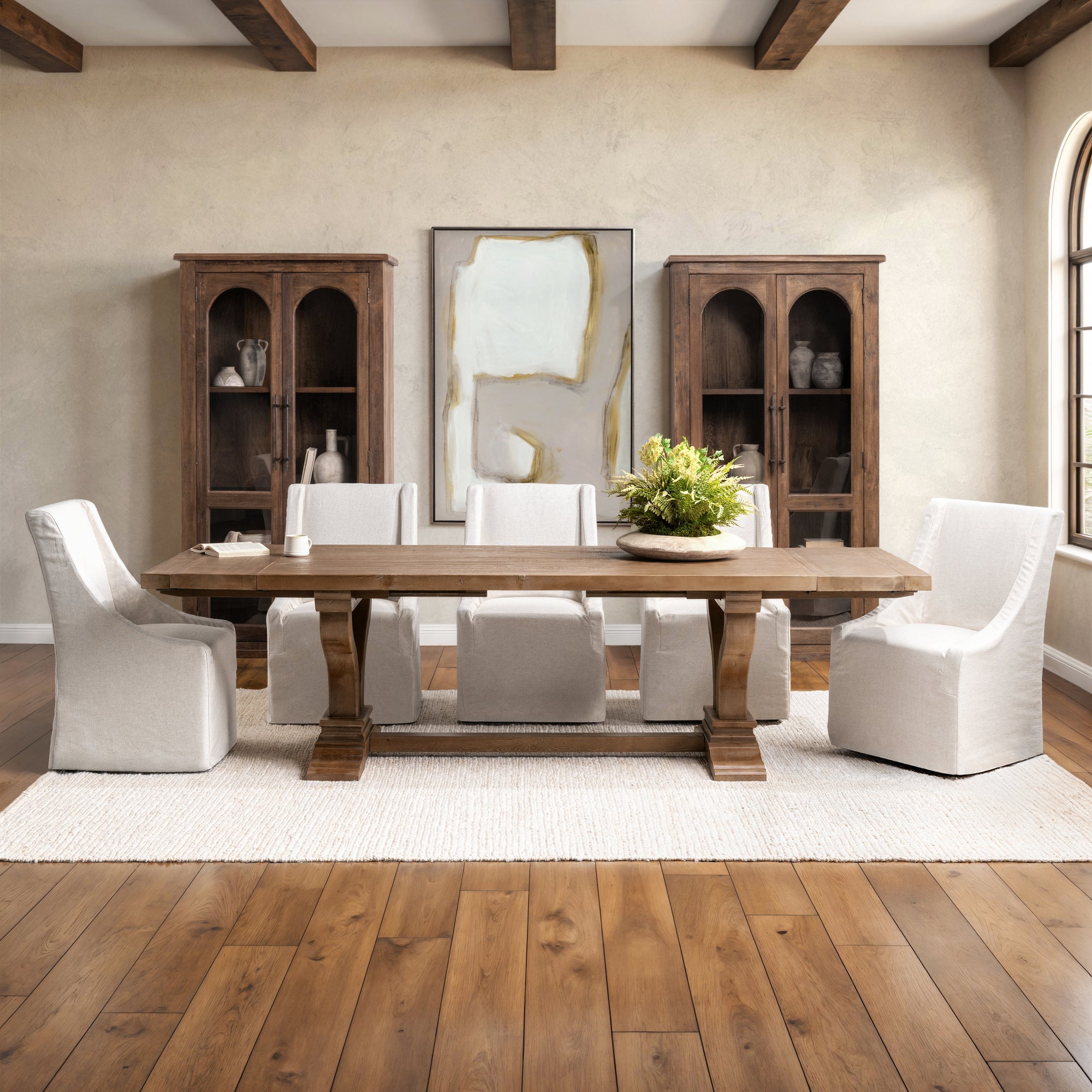 Alexander 86"-110" Extendable Dining Table