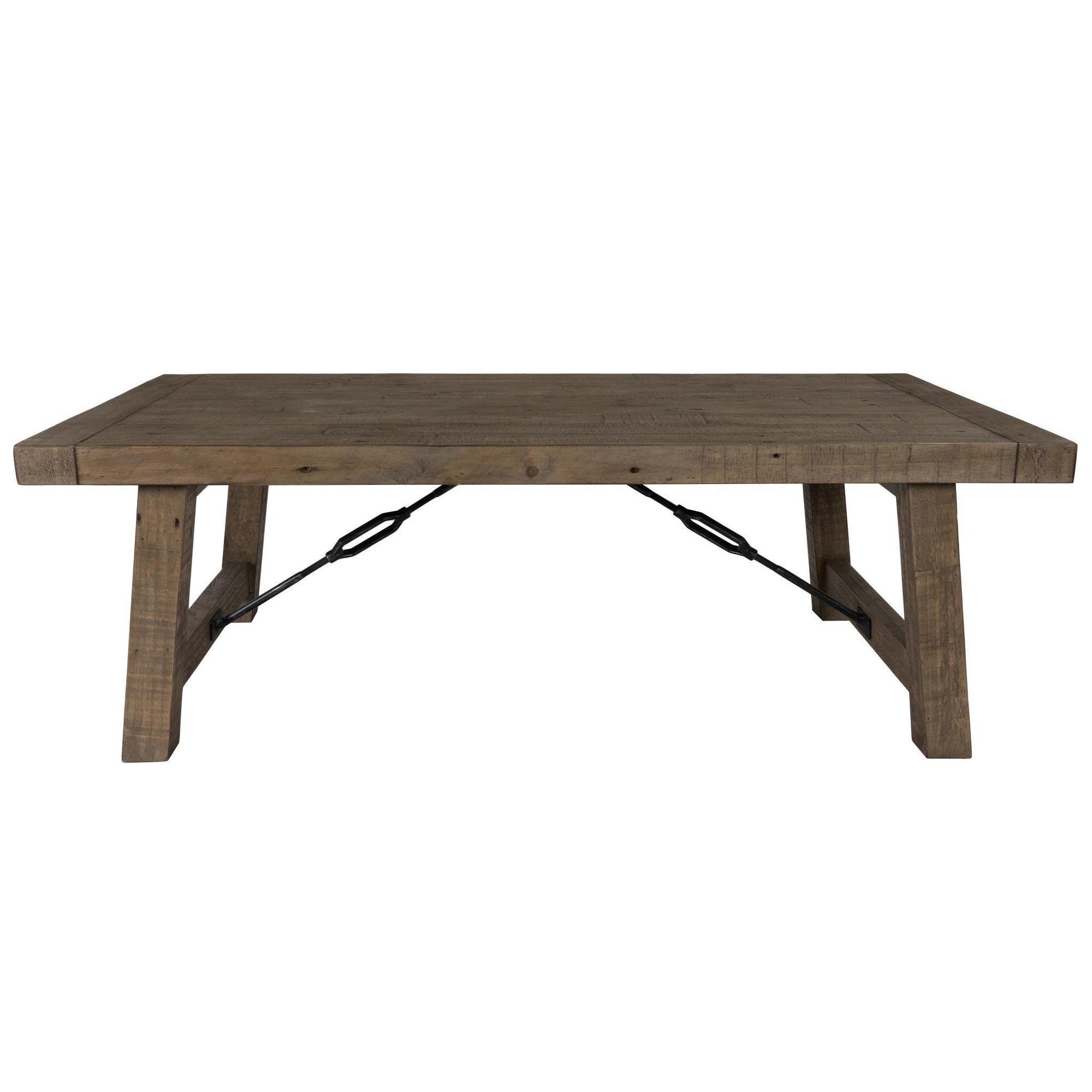 Tuscany 55" Coffee Table - Distressed Brown