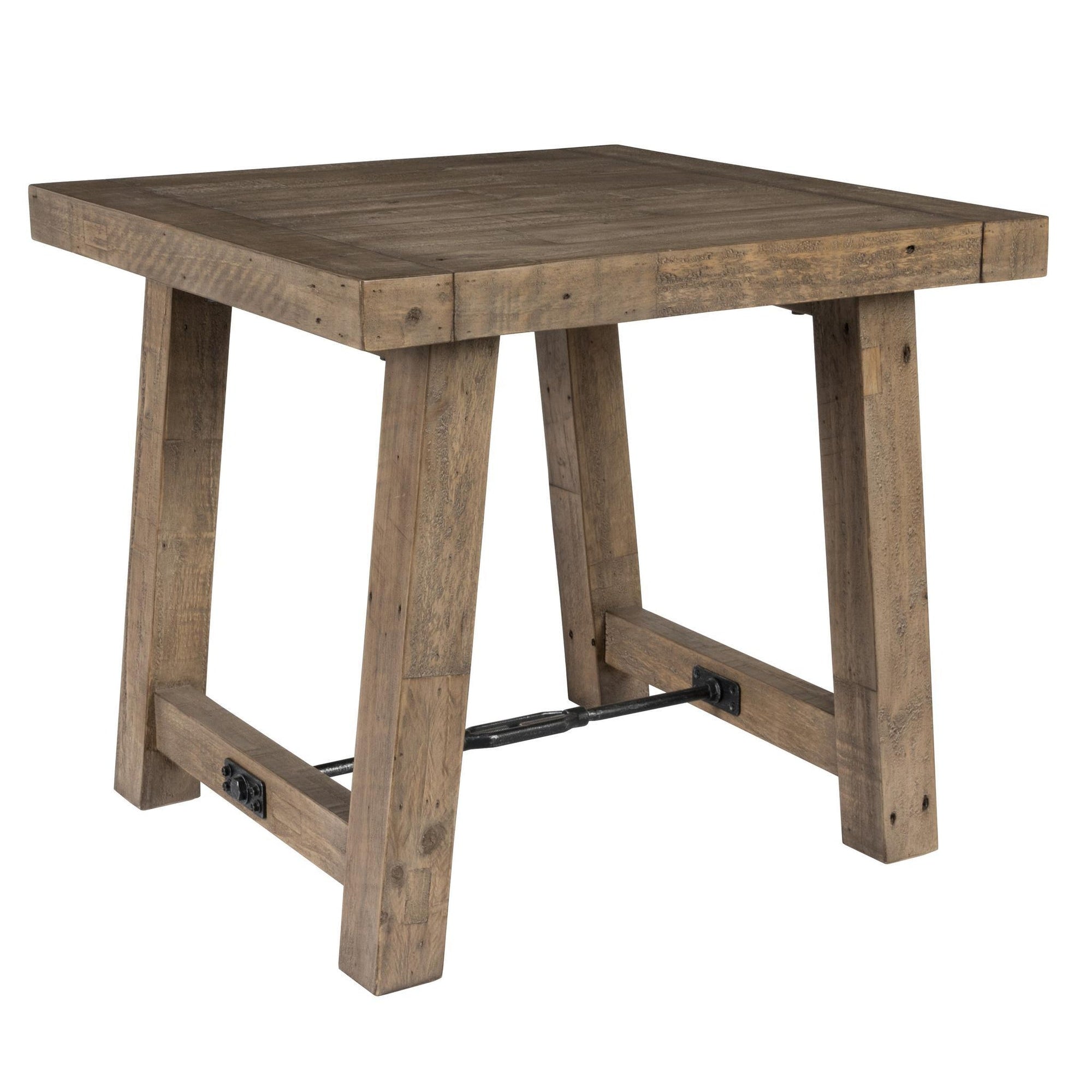 Tuscany End Table - Distressed Brown