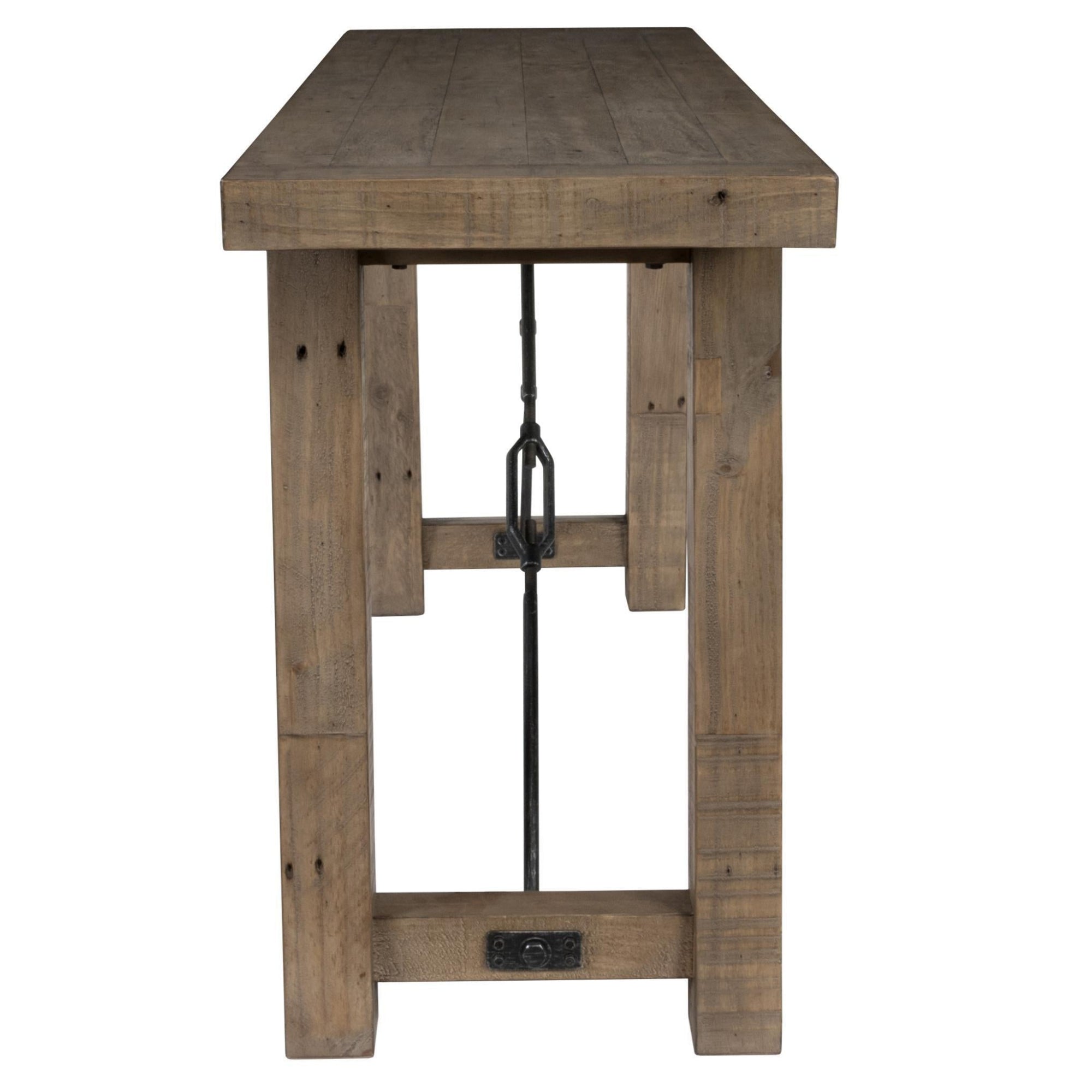 Tuscany 60" Console Table - Distressed Brown