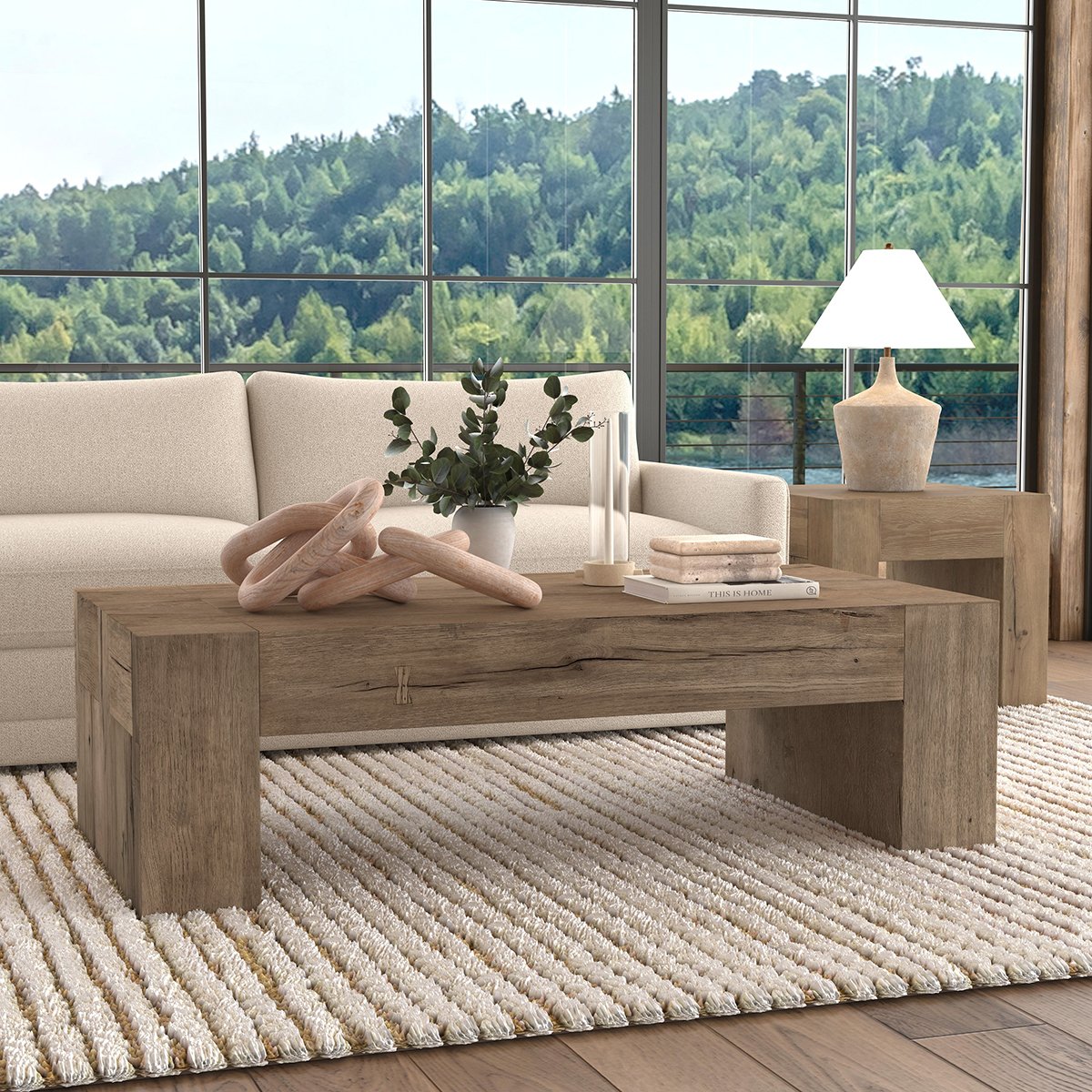 Bristol Cafe Brown Coffee Table
