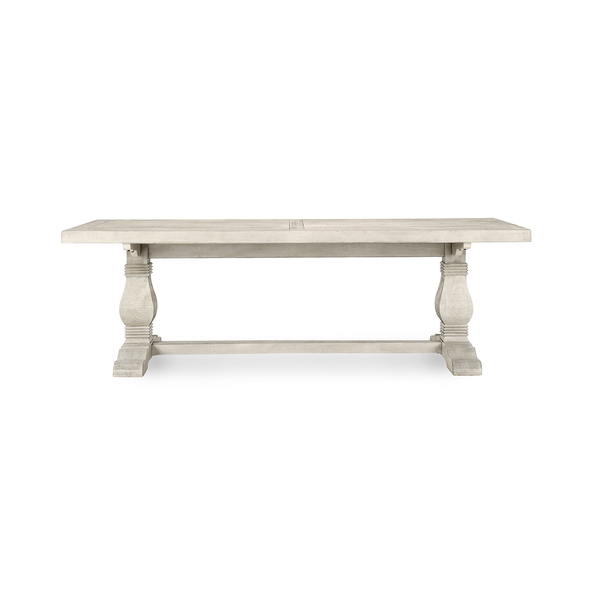 Caleb 94" Dining Table - Distressed Ivory