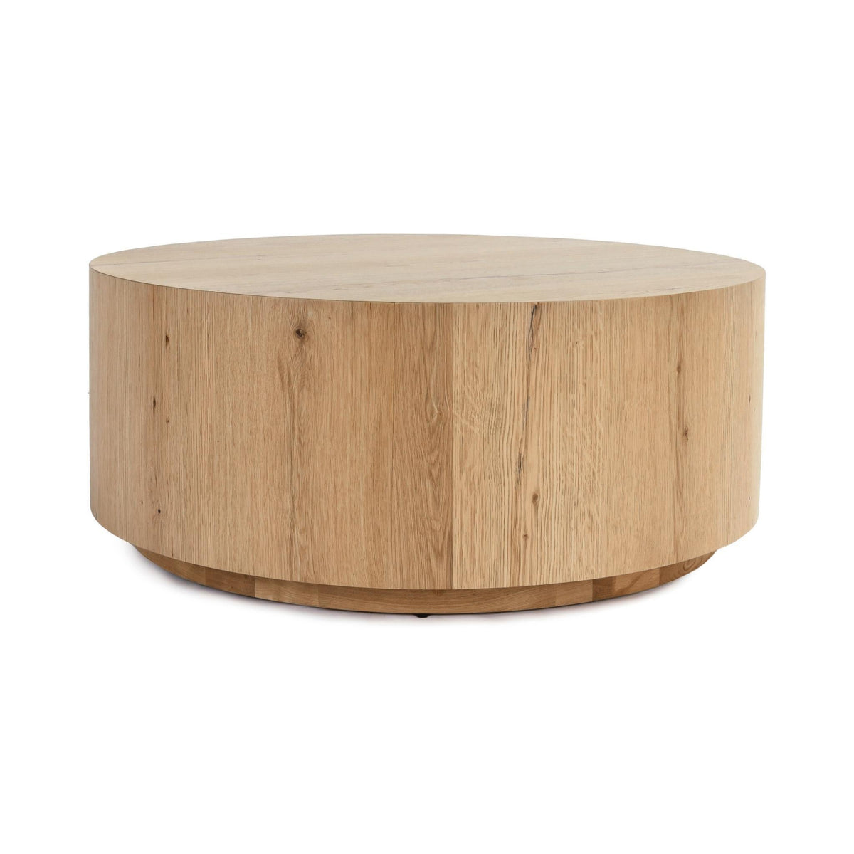 Layne Round Coffee Table with Casters
