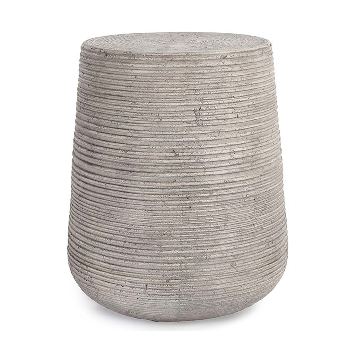 Nellie Outdoor End Table - Light Gray
