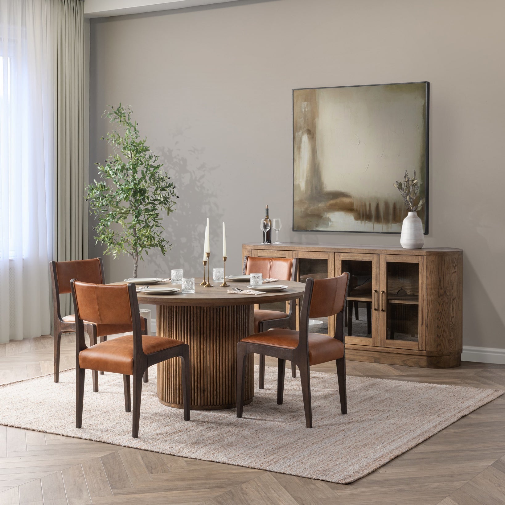 Vander Round Dining Table