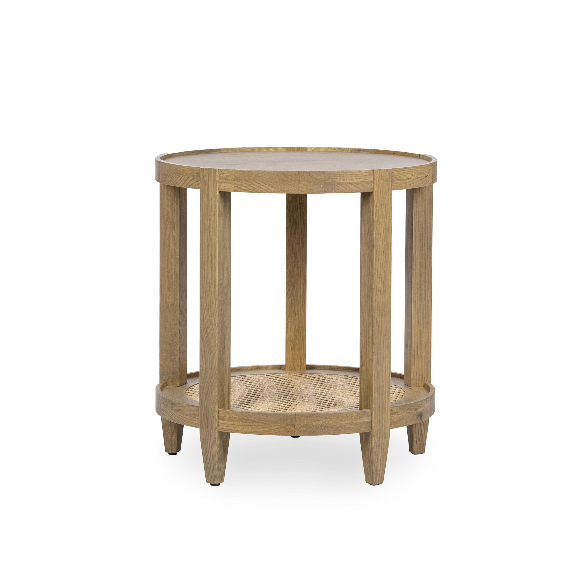 Devin End Table - Khaki Mist