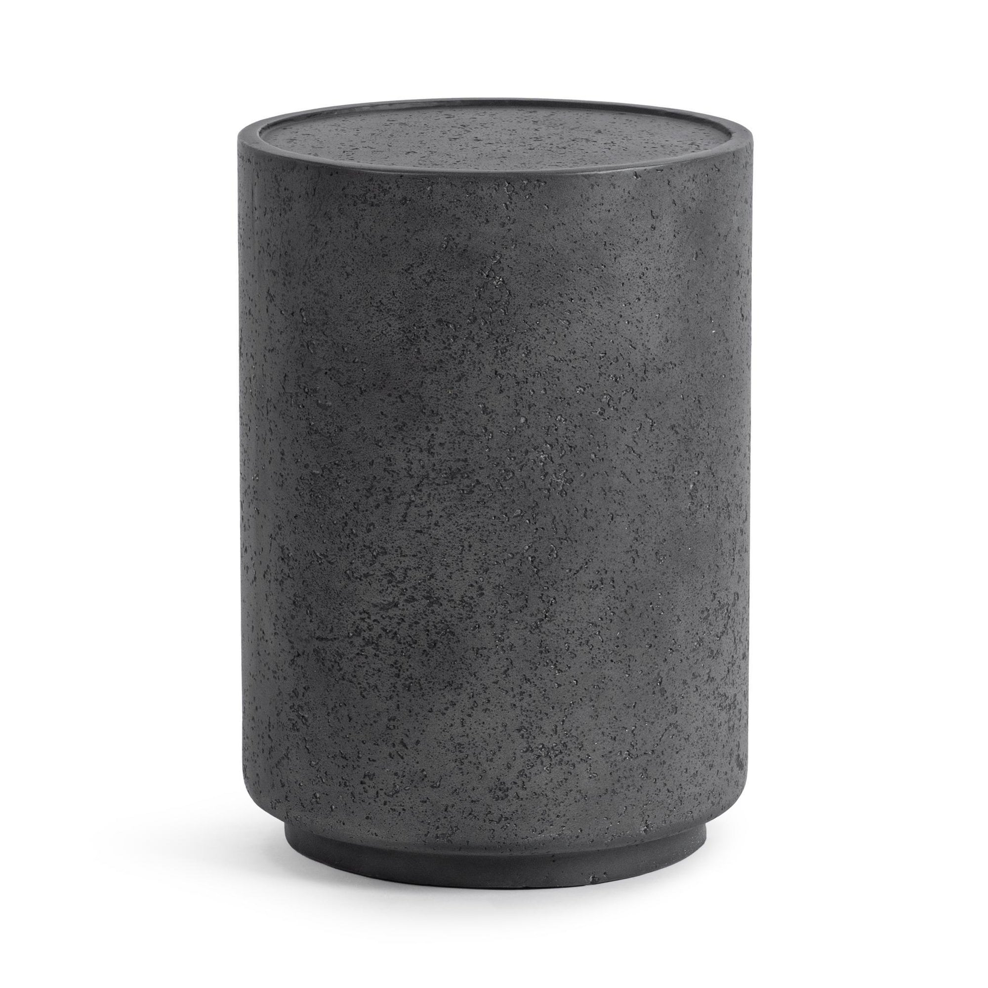 Darsa Outdoor Accent Table - Dark Gray