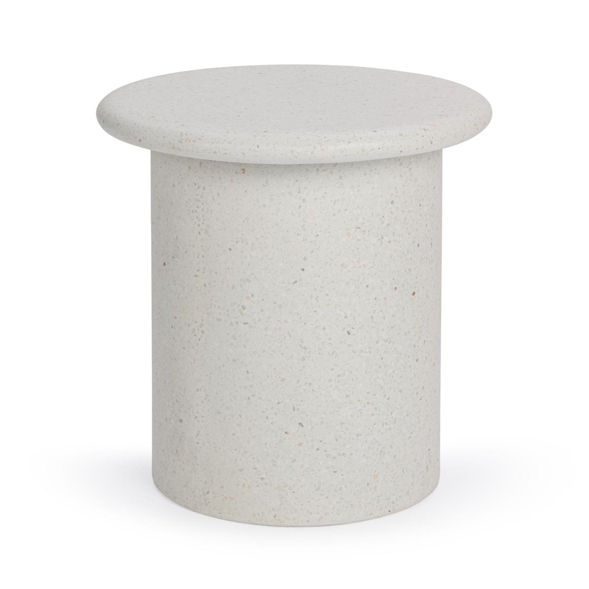 Nysa Outdoor End Table - White