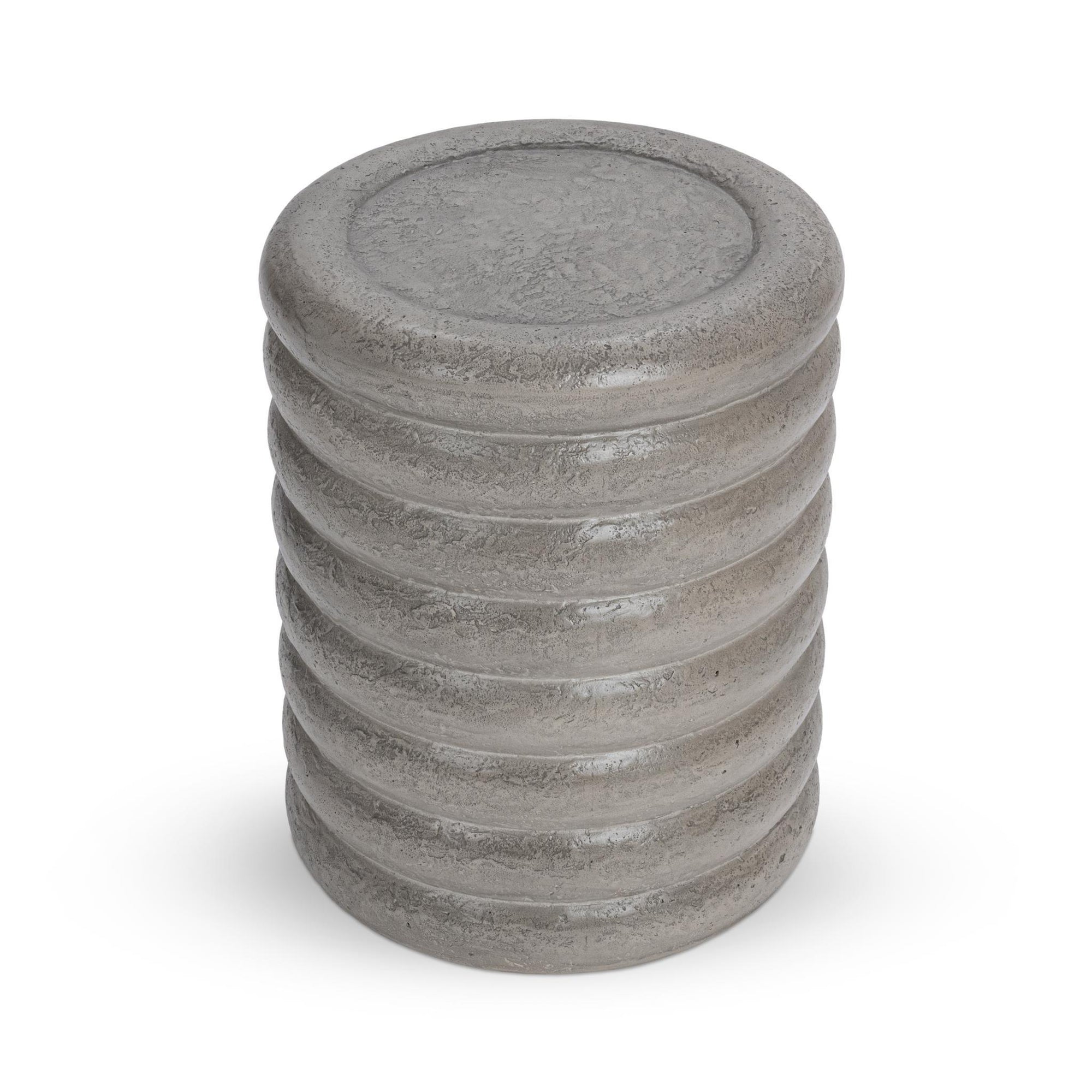 Reva Outdoor End Table - Athena Gray