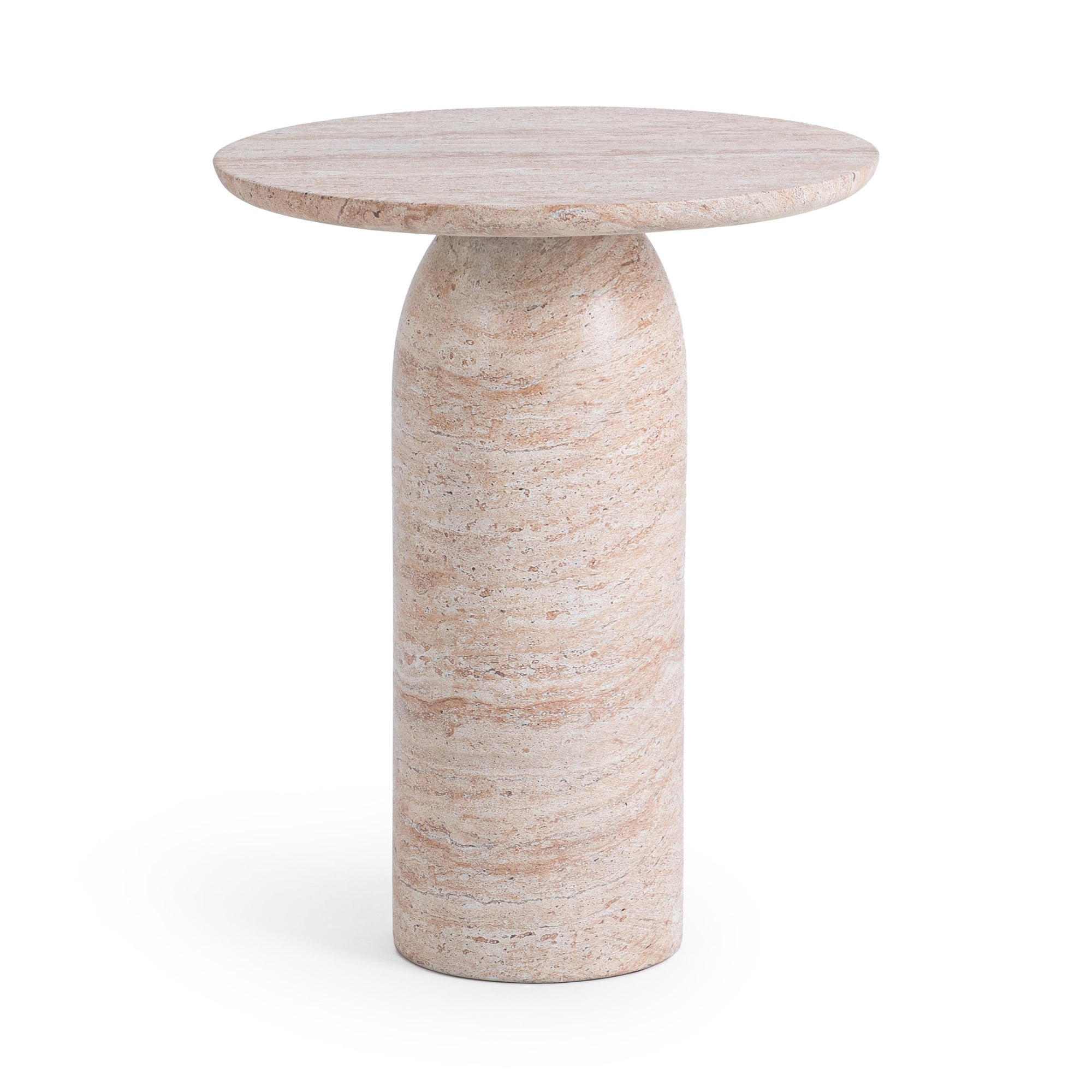 Sana Outdoor End Table - Capri Limestone