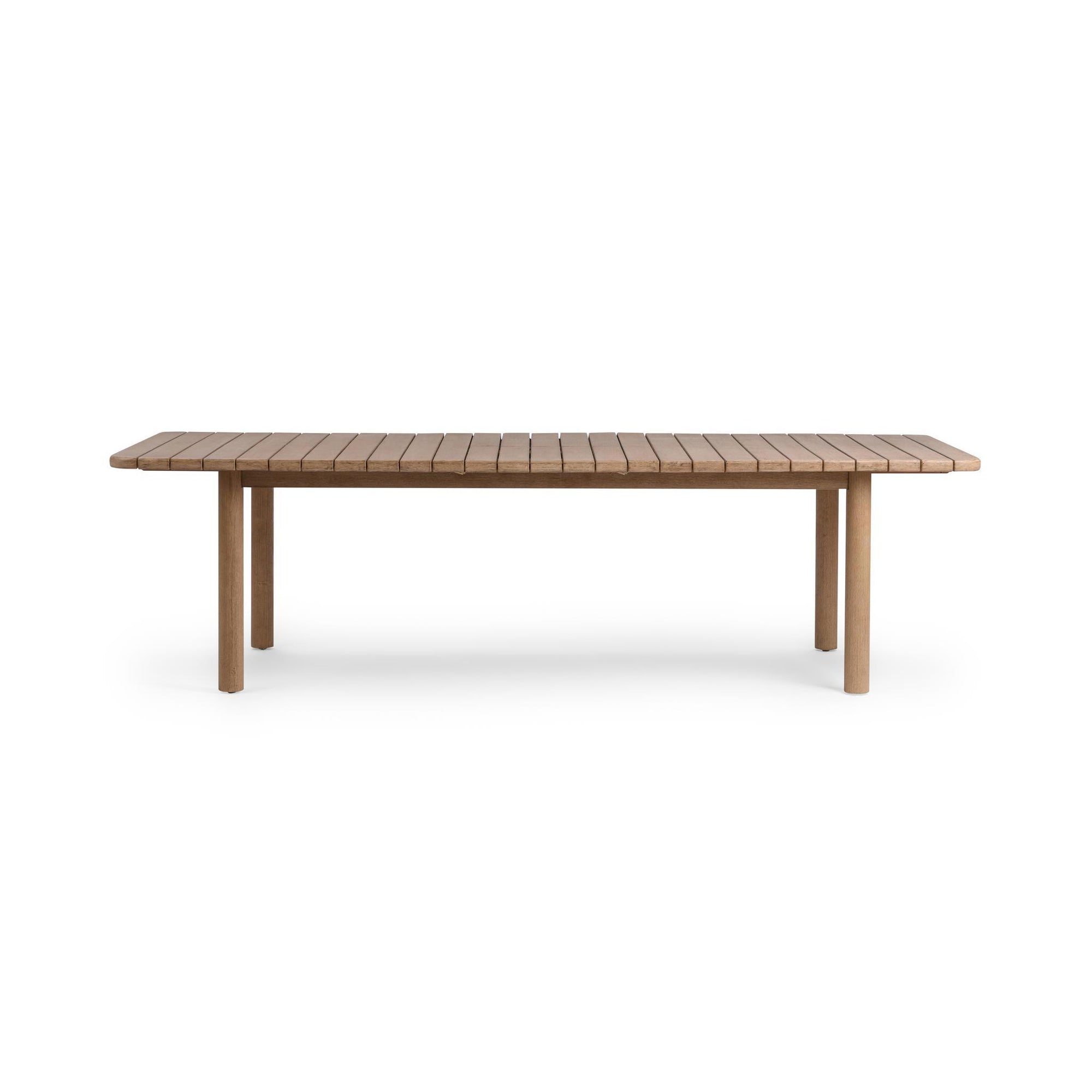 Dawson Outdoor 87"-107" Extendable Dining Table - Butterscotch