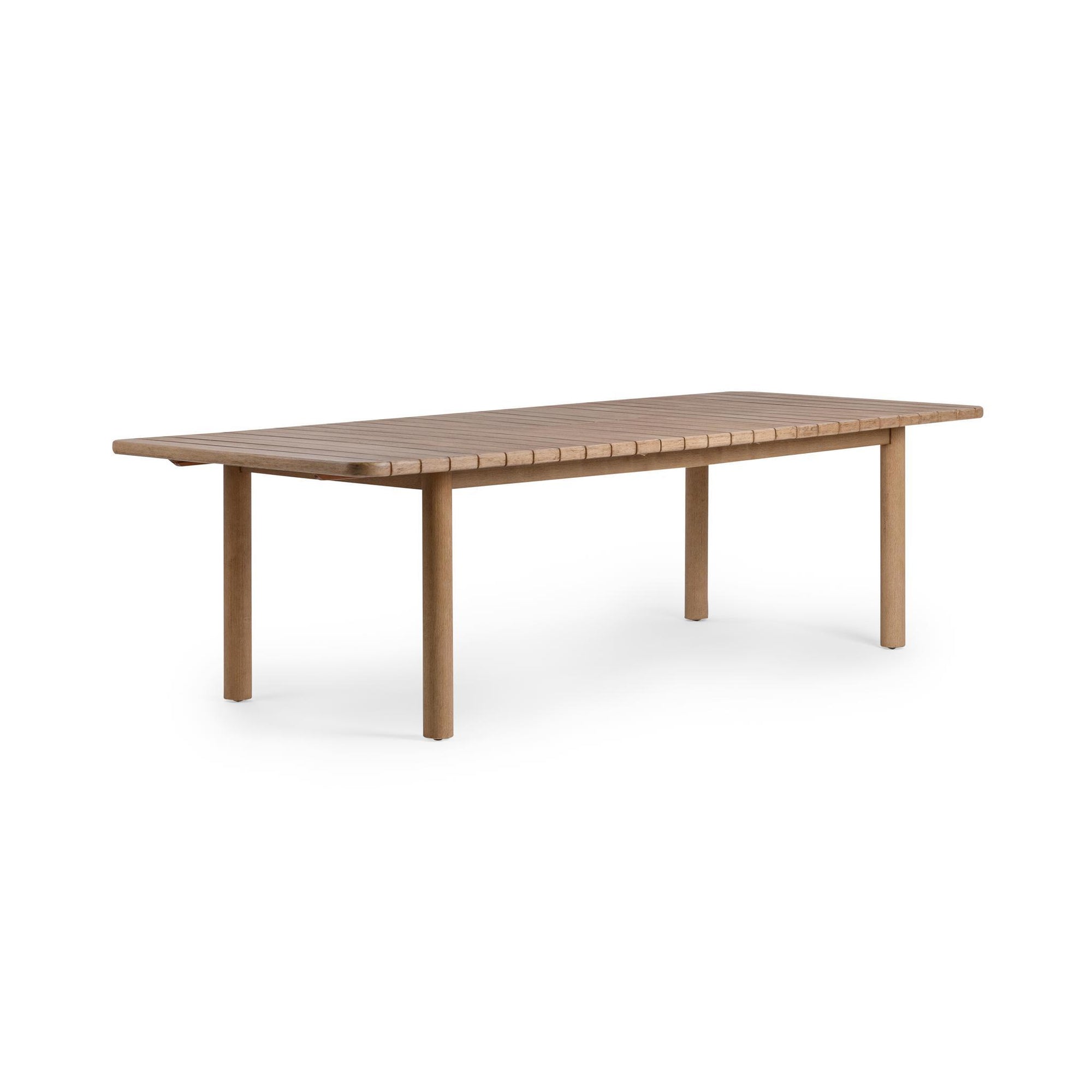 Dawson Outdoor 87"-107" Extendable Dining Table - Butterscotch