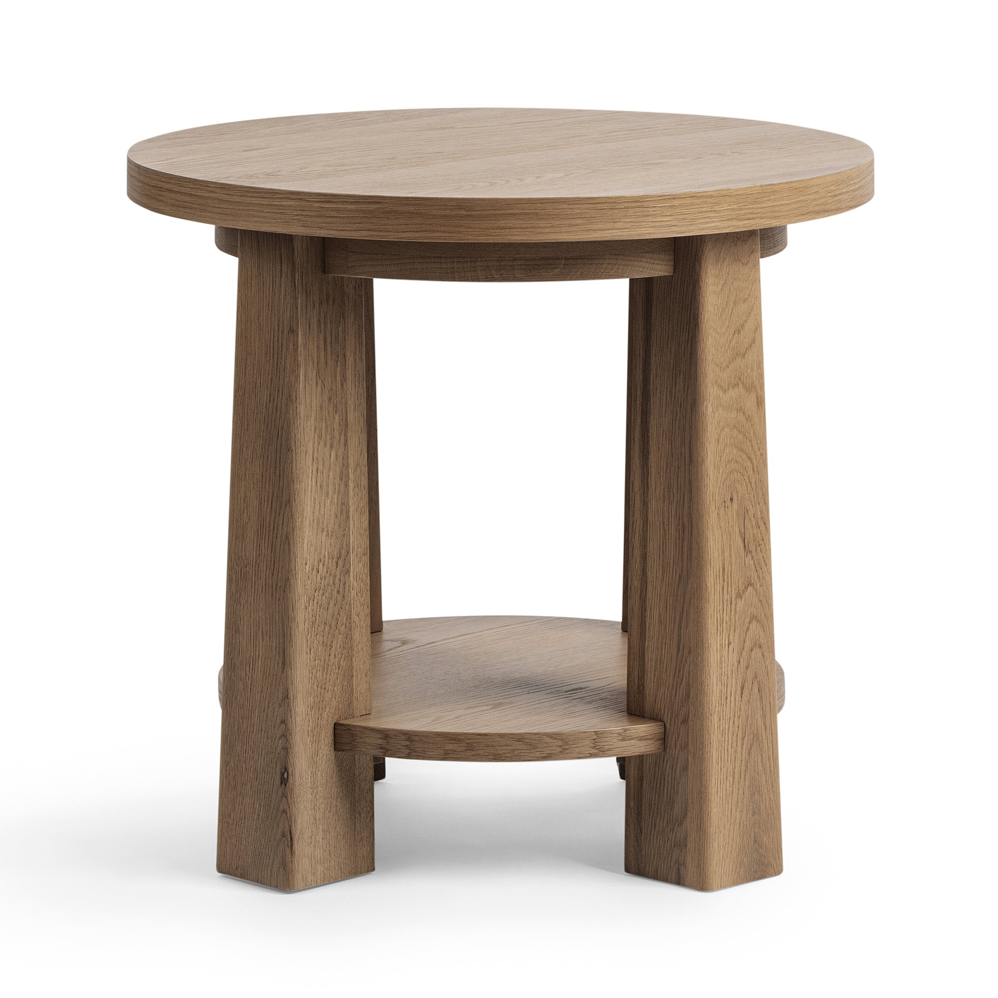 Kenzie End Table - Amber Toast