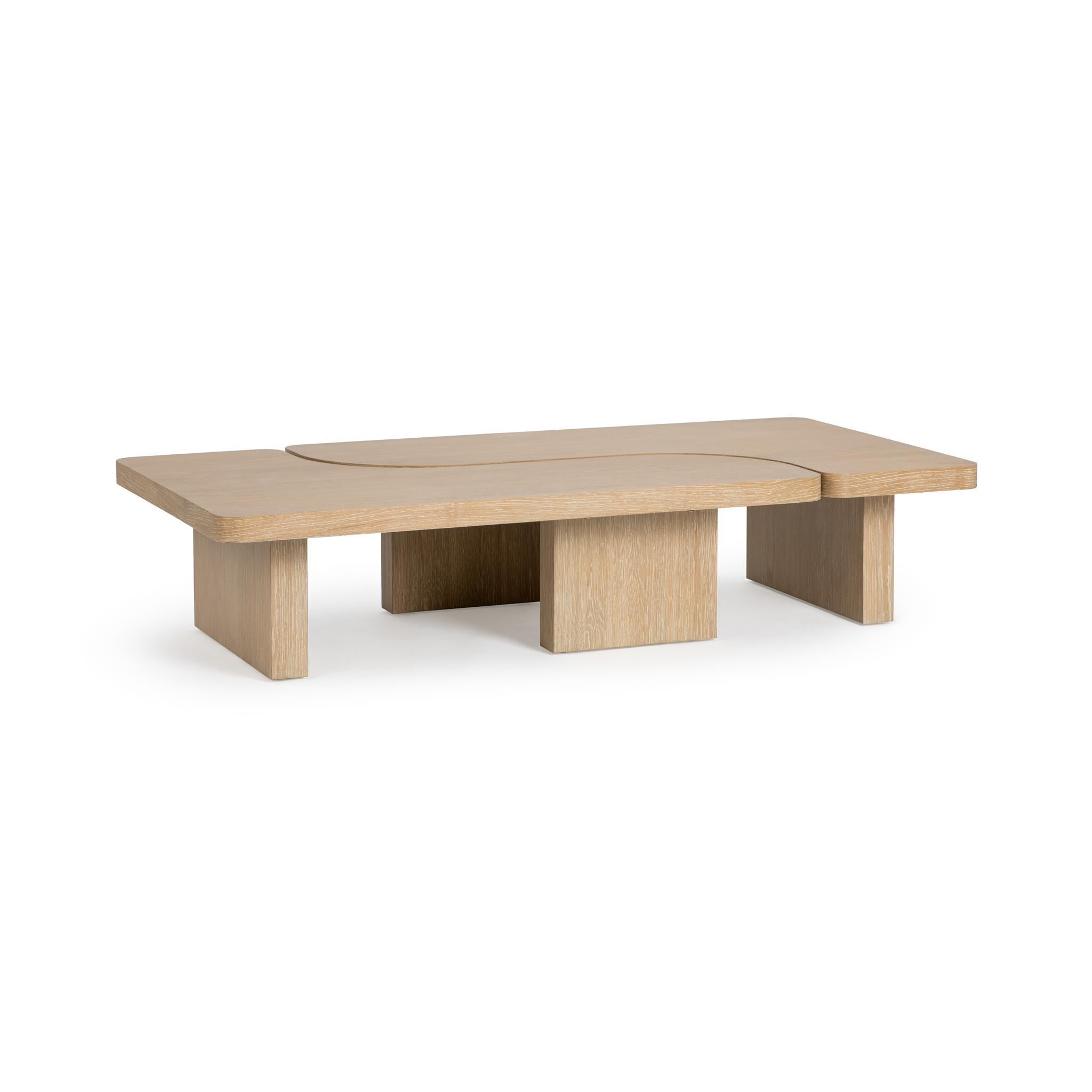 Melina 71" 2 Piece Coffee Table