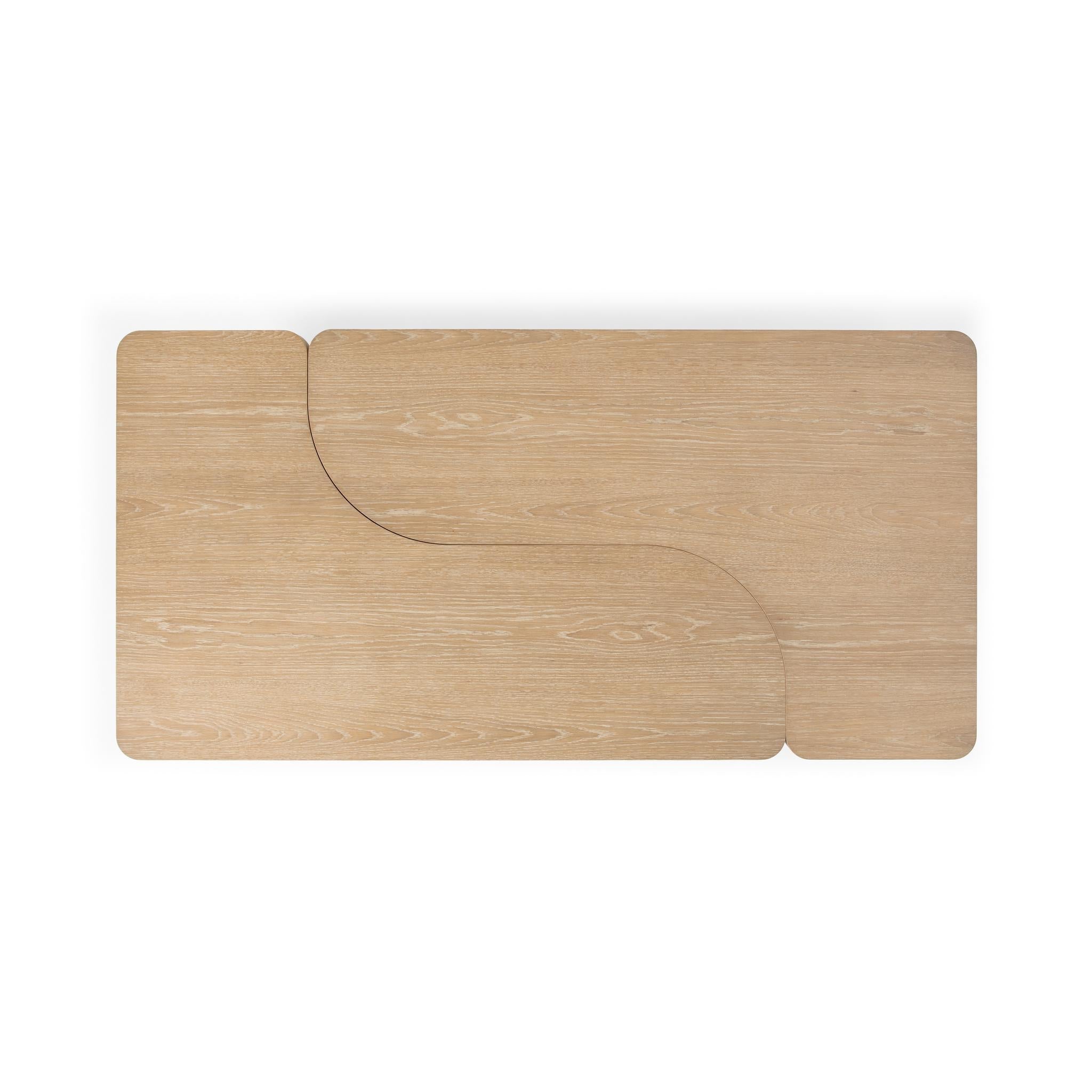 Melina 71" 2 Piece Coffee Table
