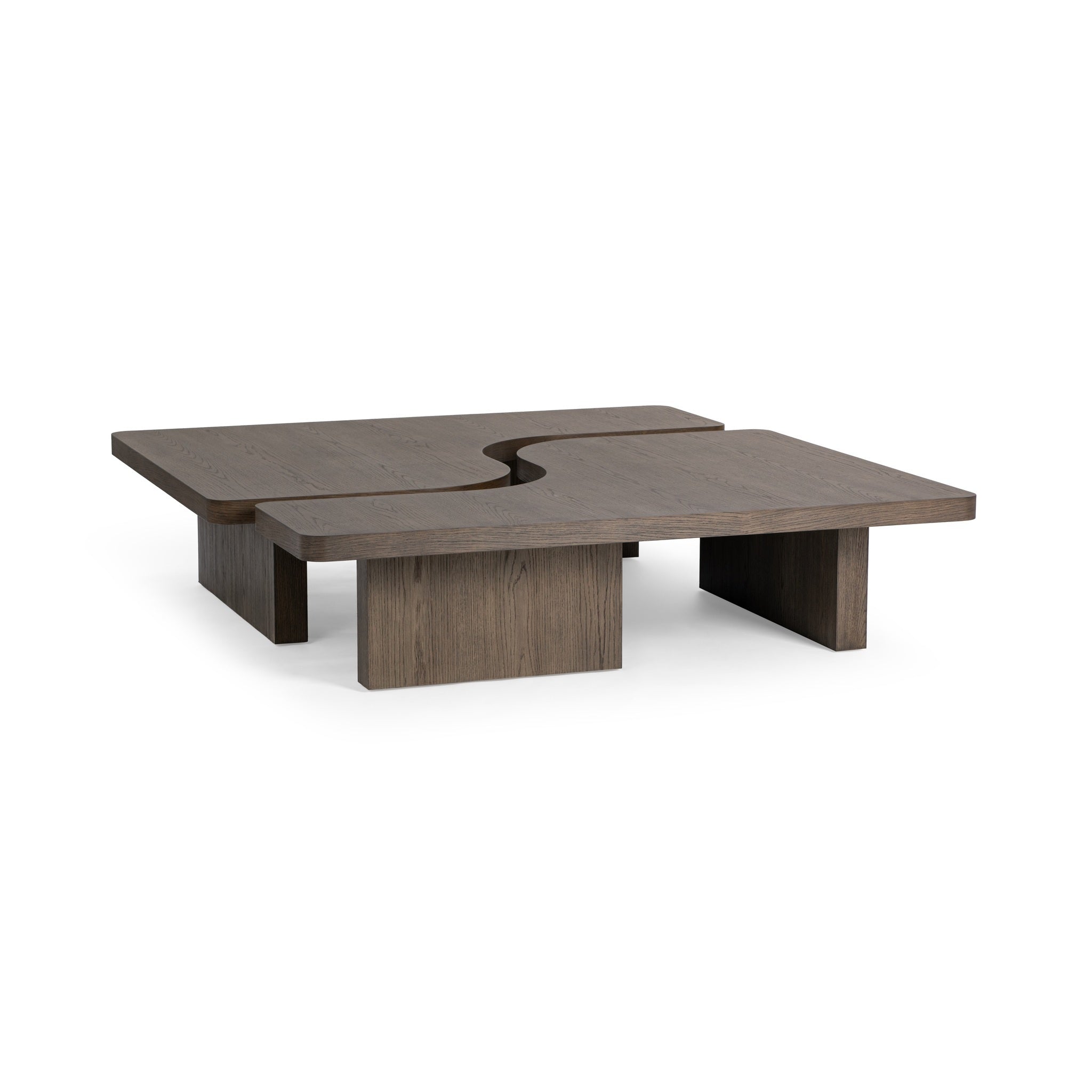 Melina 63" 2 Piece Coffee Table