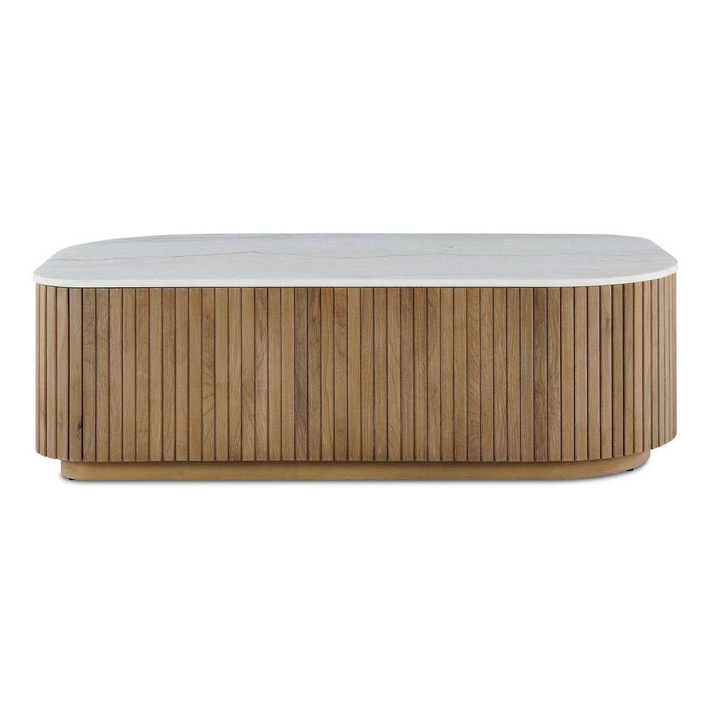 Uttermost Arik Marble Top Coffee Table