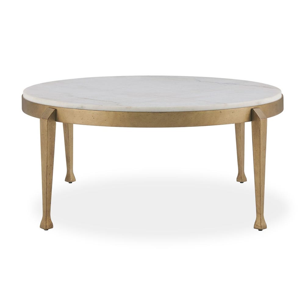 Uttermost Tylan Round Marble Coffee Table