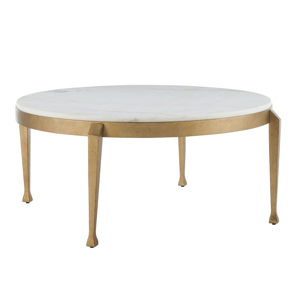 Uttermost Tylan Round Marble Coffee Table