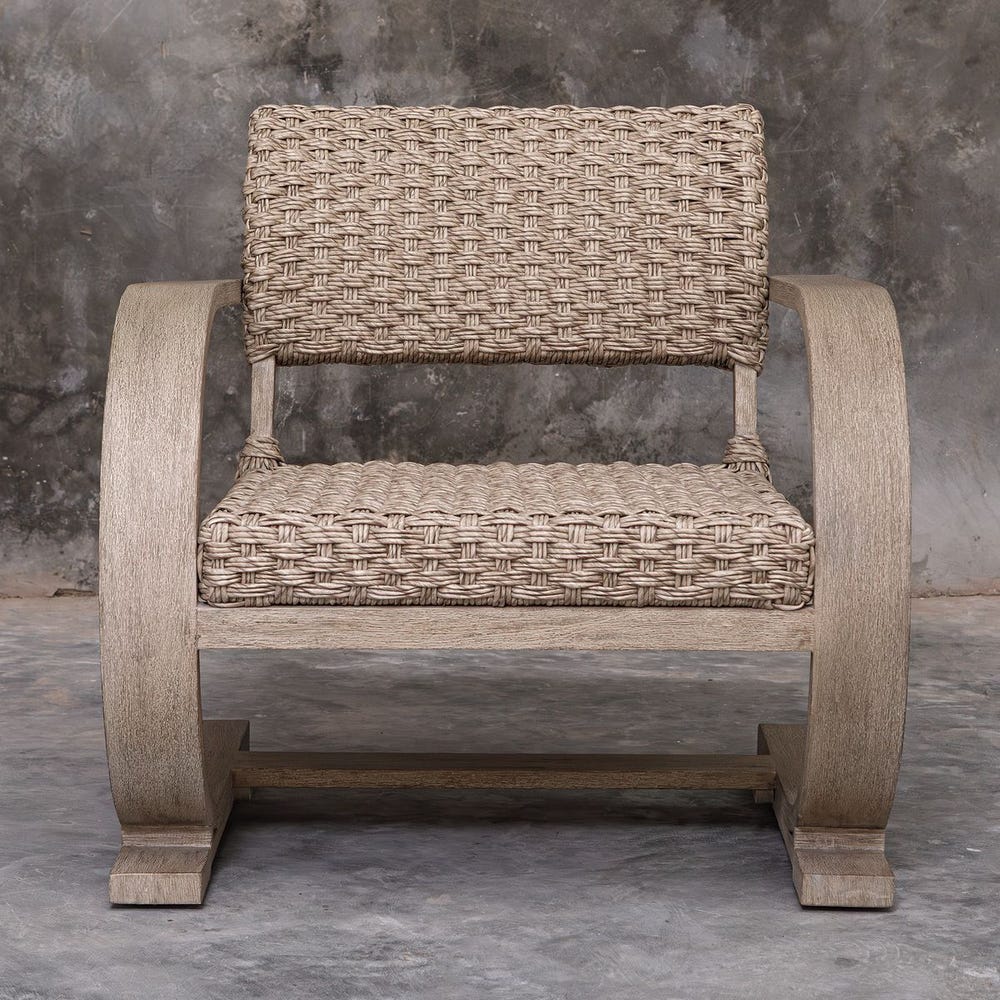 Uttermost Rehema Outdoor Wicker Lounge Chair