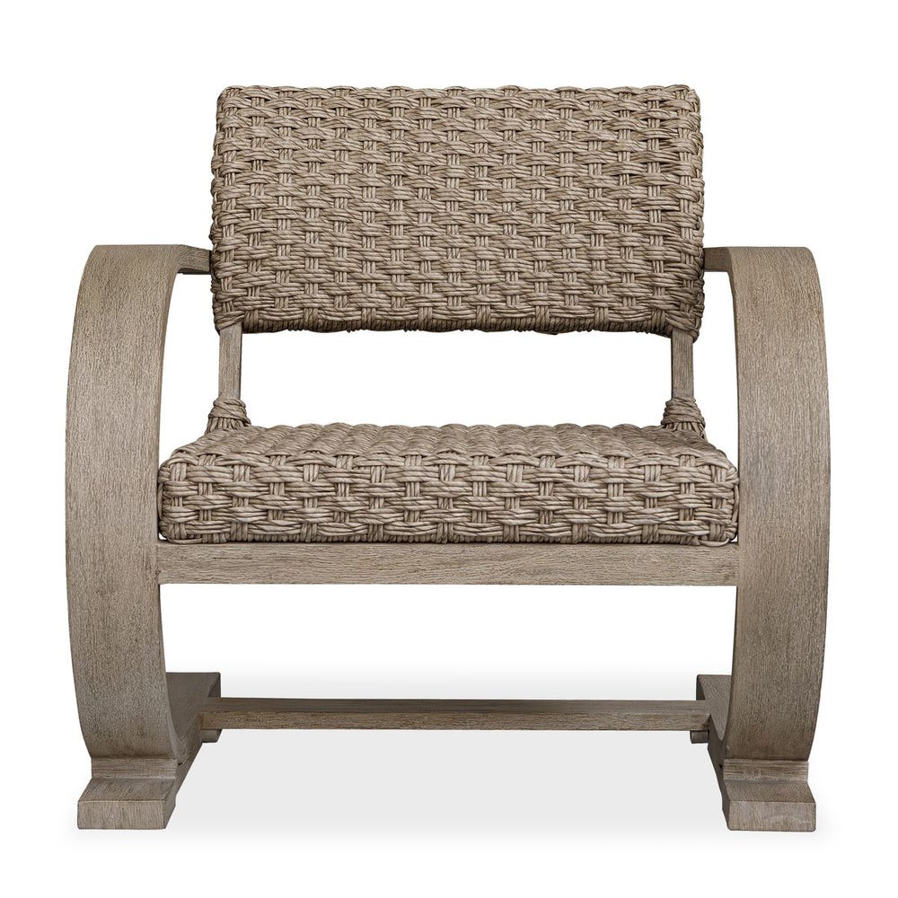 Uttermost Rehema Outdoor Wicker Lounge Chair