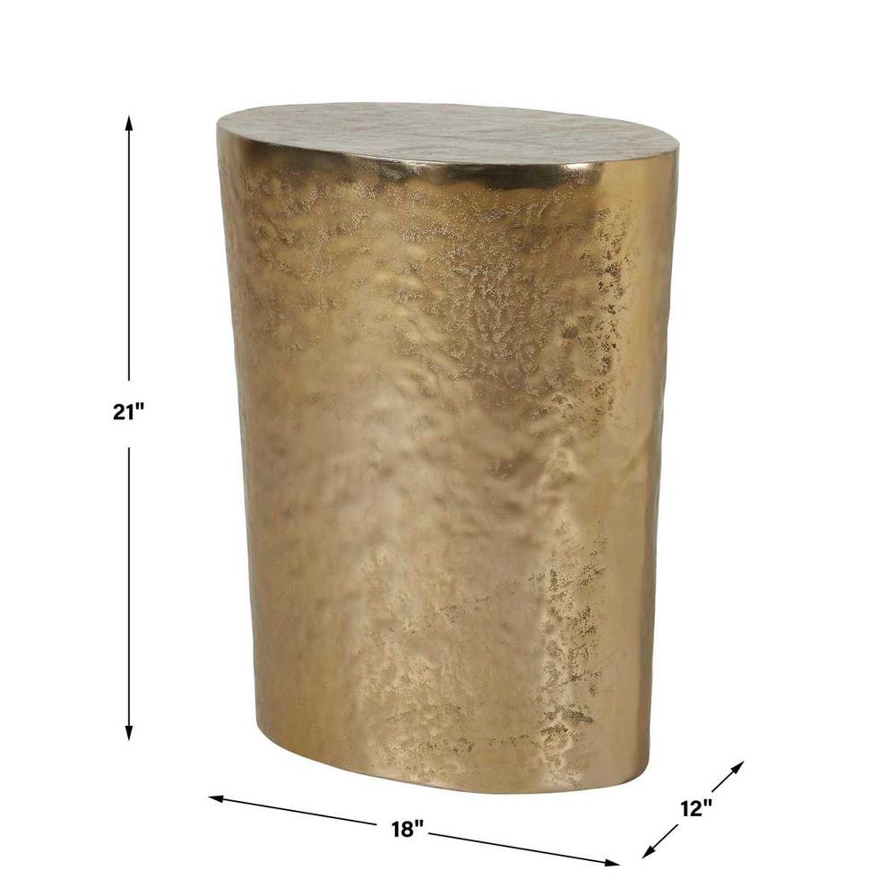 Uttermost Morroni Brass Accent Table