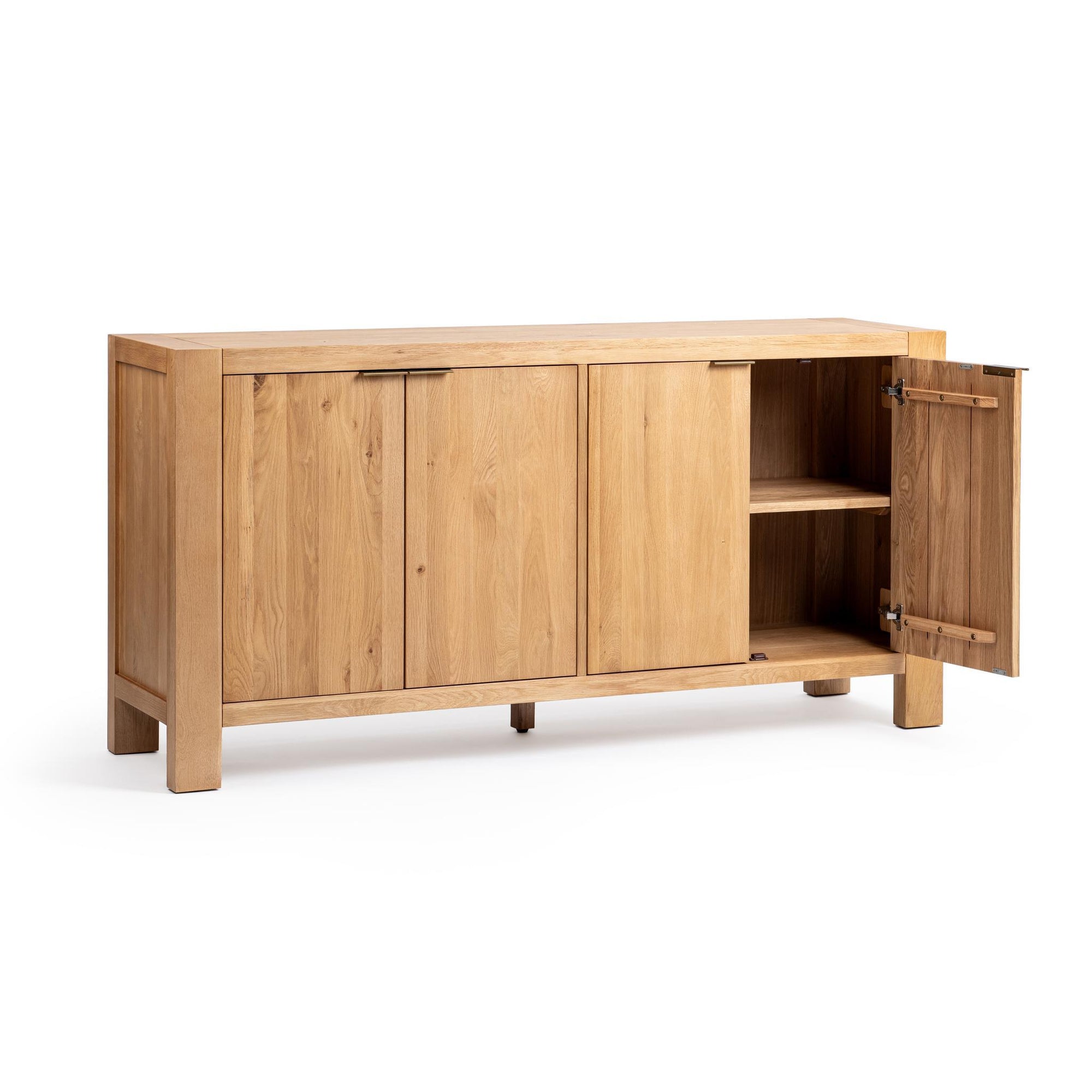Parsons 4 Drawer Sideboard - Natural