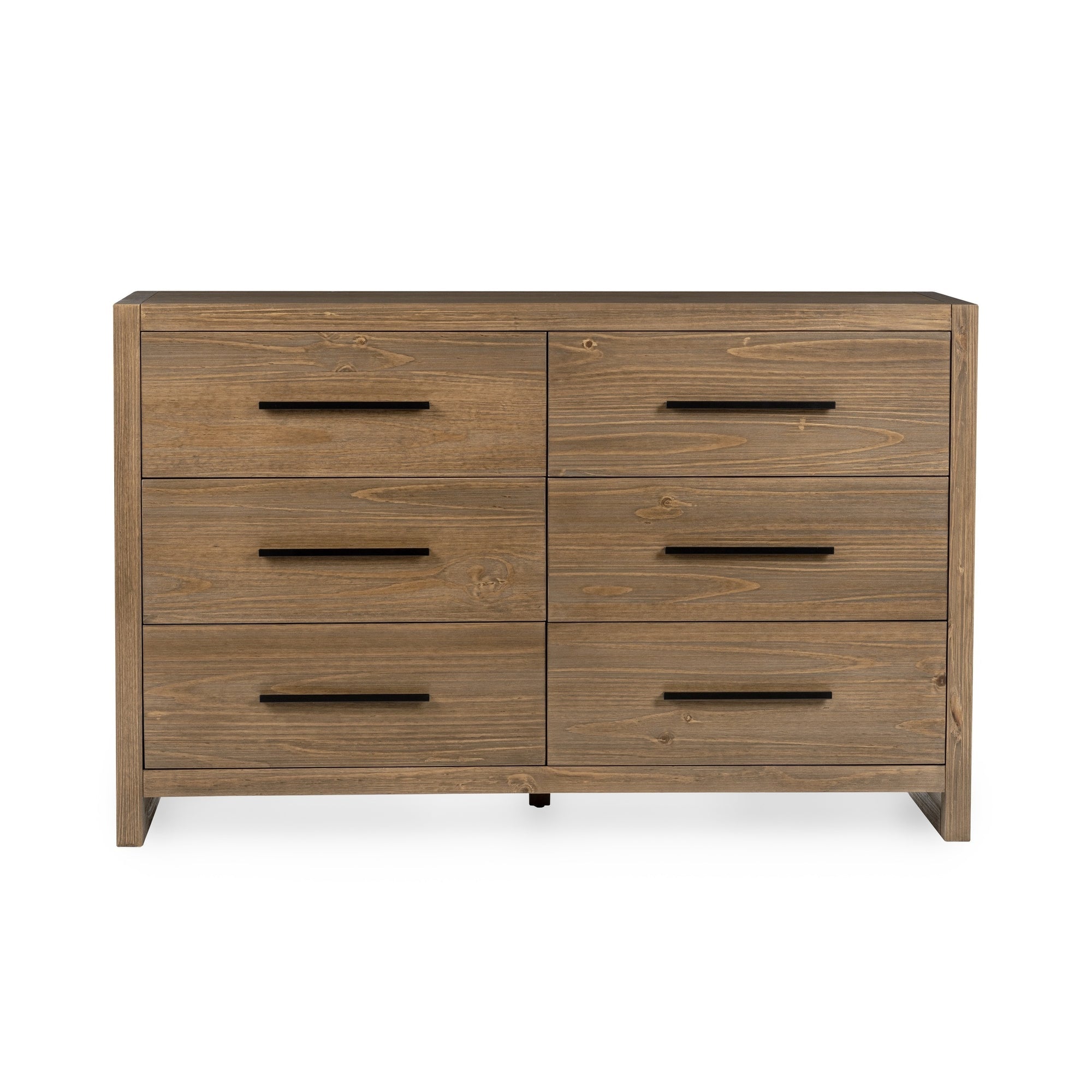 Fenmore 6 Drawer Dresser - Honey