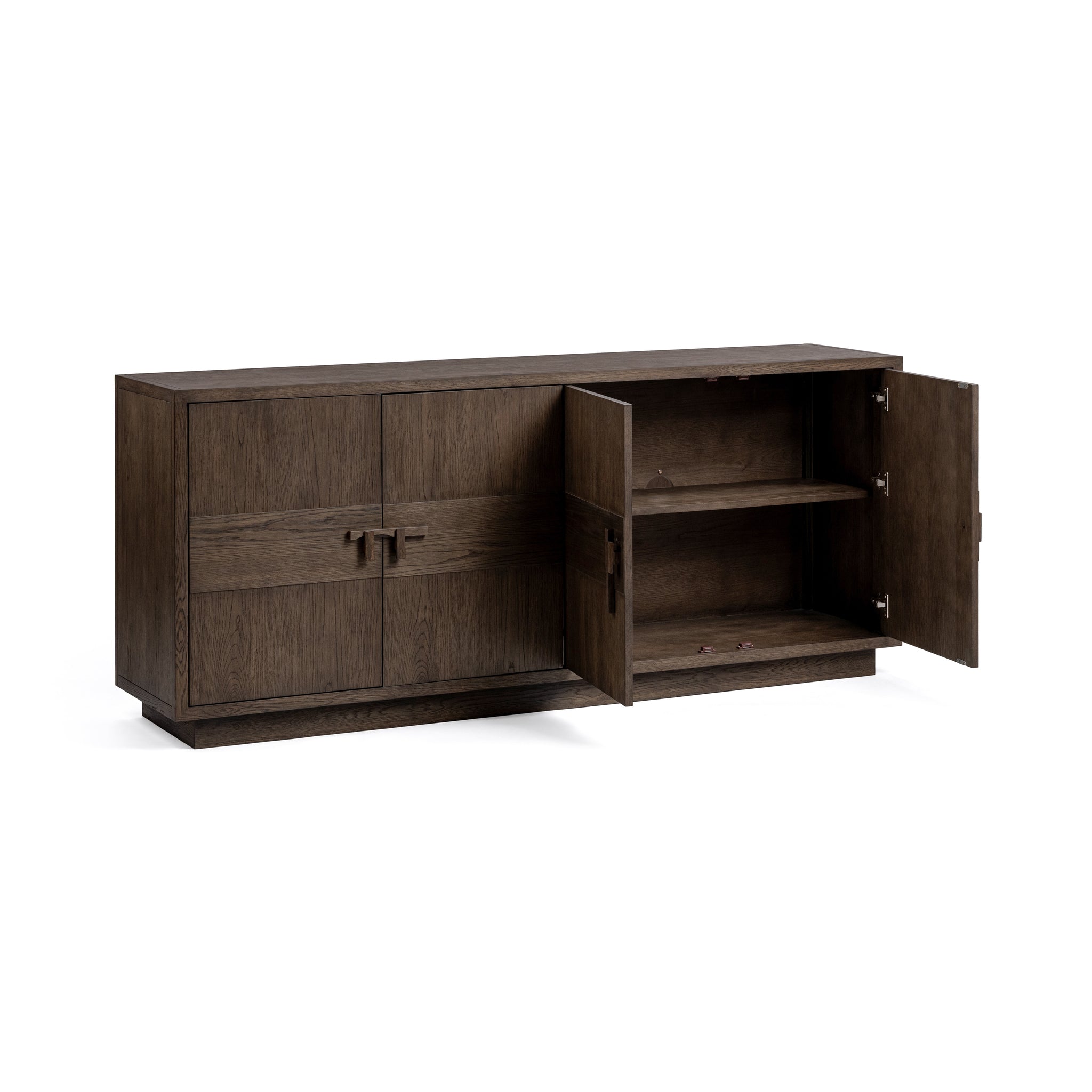 Oakridge 4 Door Cabinet - Havana Brown