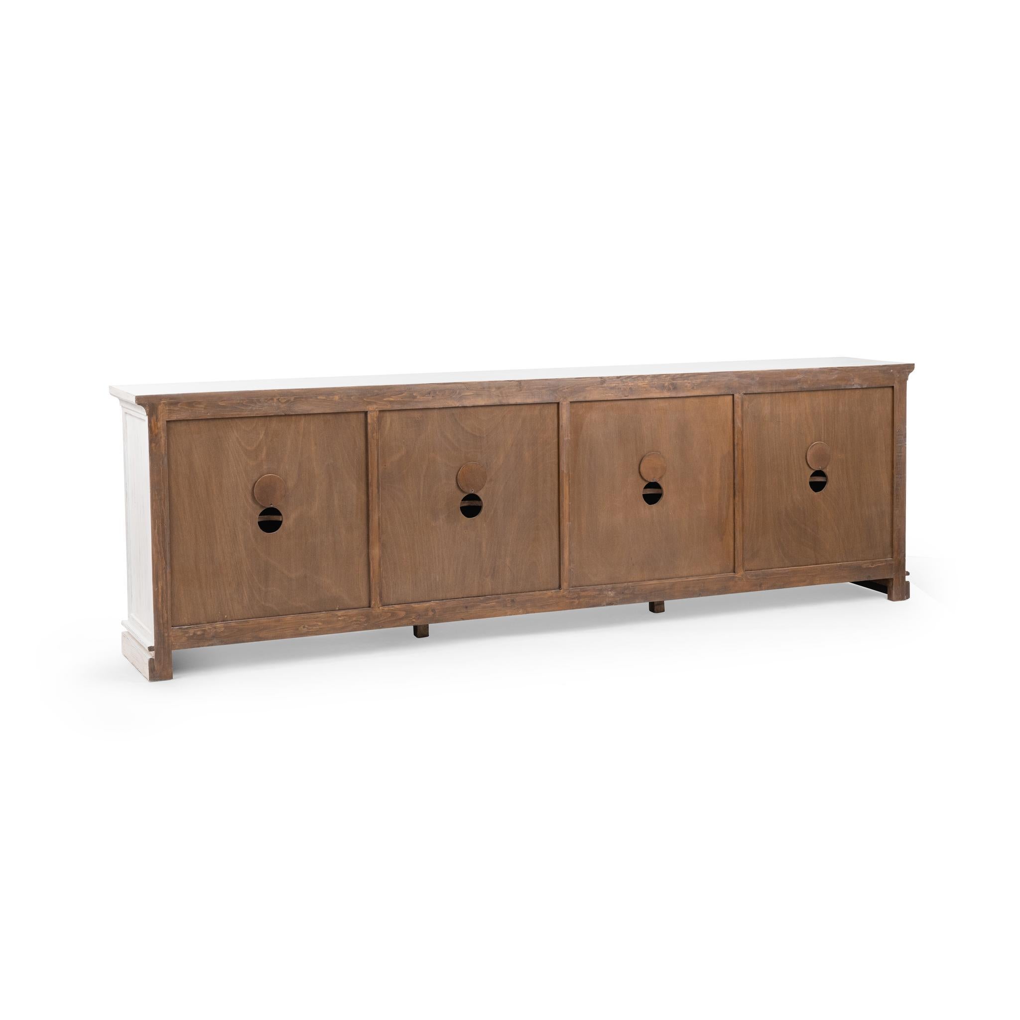 Elmer 8 Door Cabinet - Shorline Wash