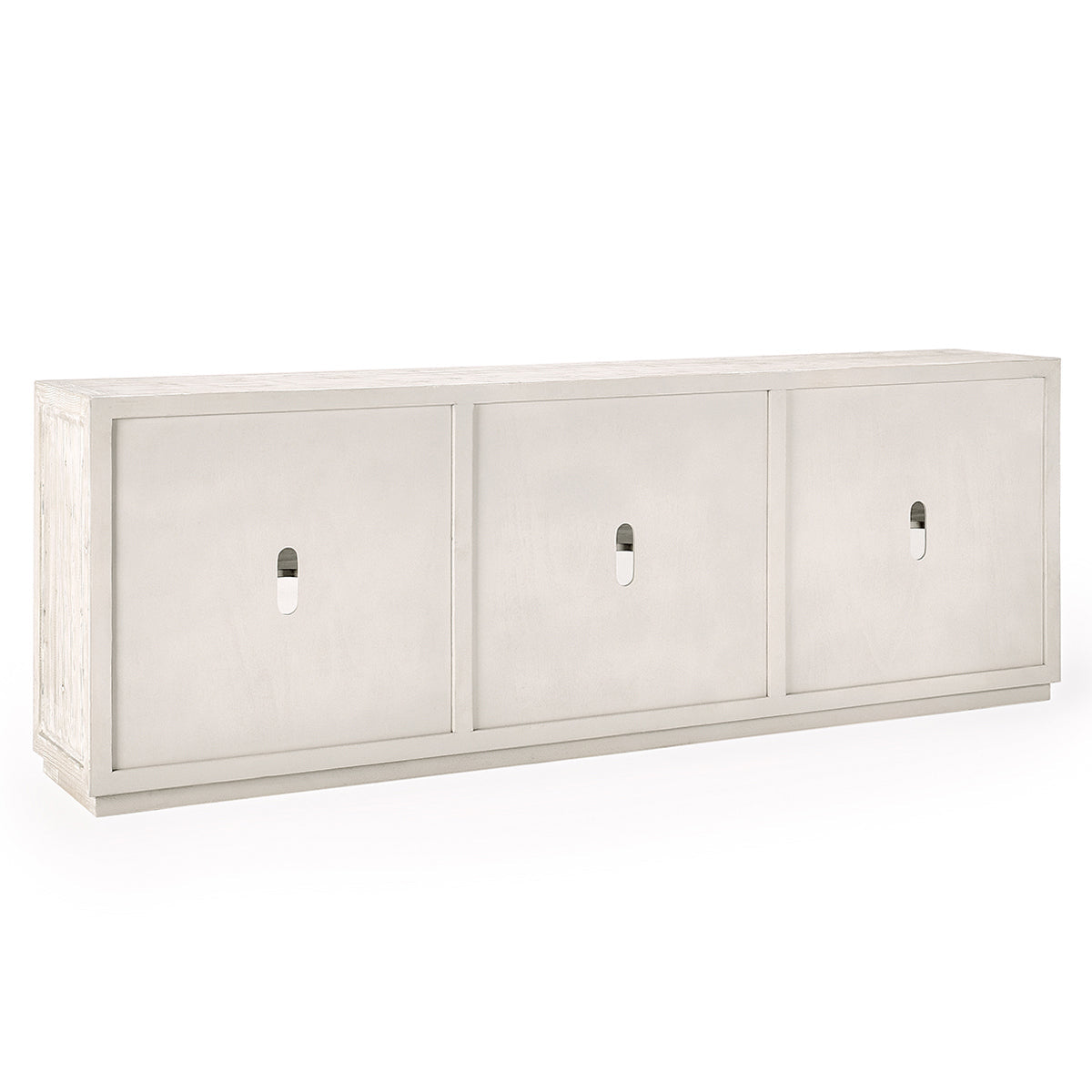 Selma Solid Wood 6-Door Cabinet