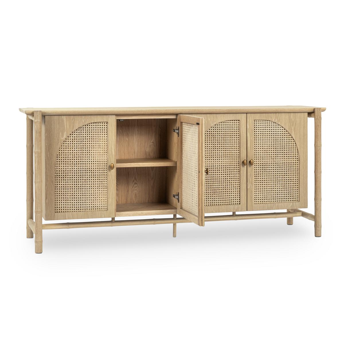 Barrea Oak Wood 4-Door Cabinet Credenzas & Sideboards Classic Home , Black Friday Sale Classic Home Furniture Sale, Old Bones Co, Mid Century Furniture Sale, Four Hands Furniture, Black Friday Sale Barrea Oak Wood 4-Door Cabinet,Gus Sale, Perigold Barrea Oak Wood 4-Door Cabinet Credenzas & Sideboards Black Friday Sale , Perigold Sale Barrea Oak Wood 4-Door Cabinet,Barrea Oak Wood 4-Door Cabinet Lulu and Georgia, Burke Decor Sale Barrea Oak Wood 4-Door Cabinet, www.oldbonesco.com