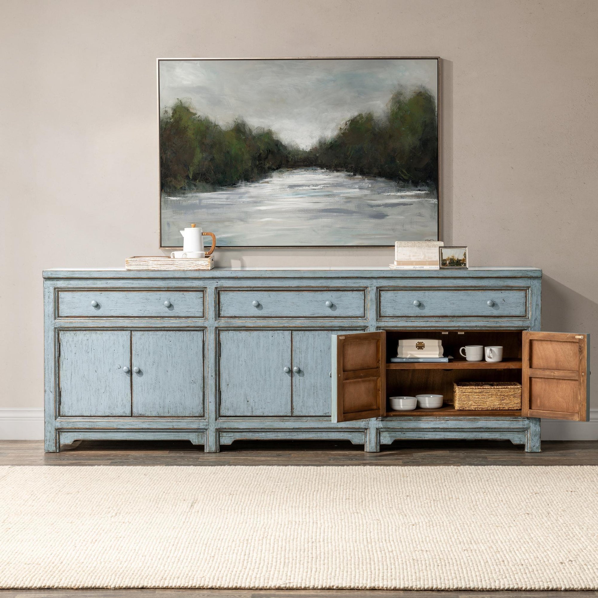 Montgomery 4-Drawer with 4-Door Cabinet
