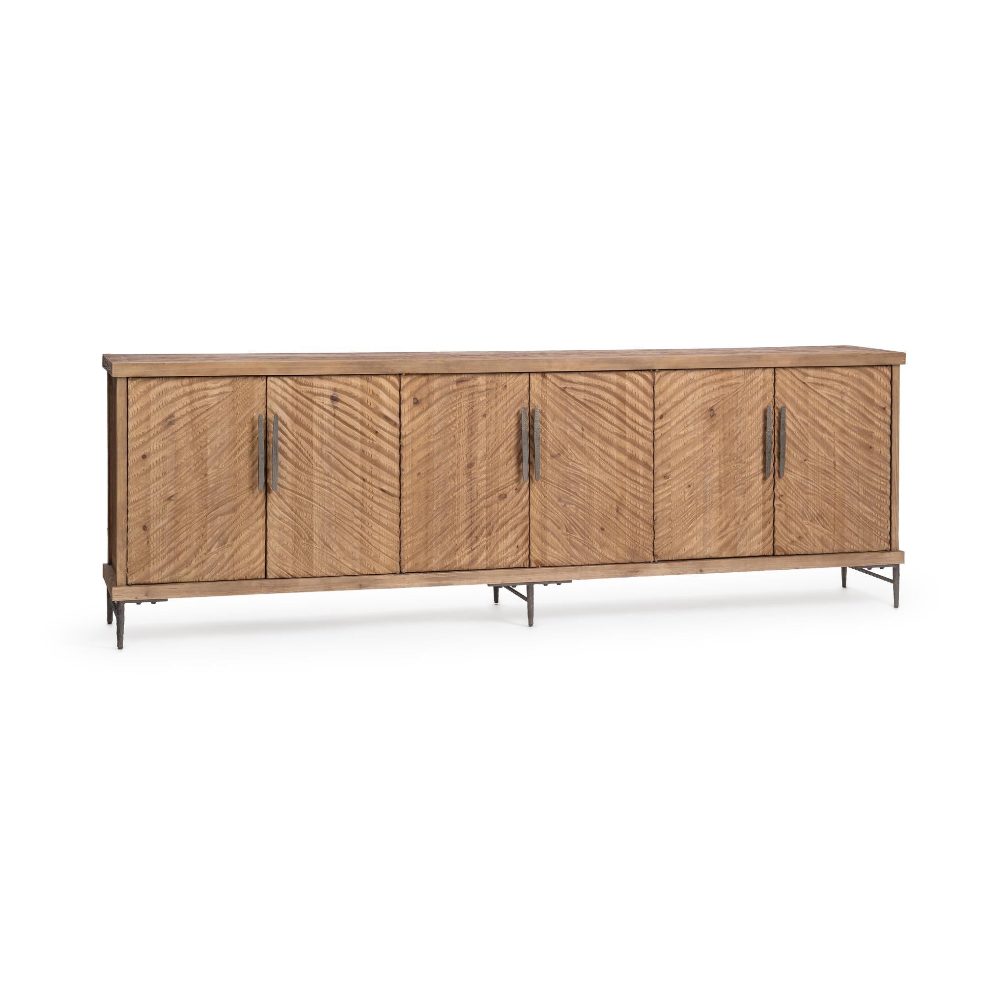 Edison 6 Door Cabinet - Sandy Cove