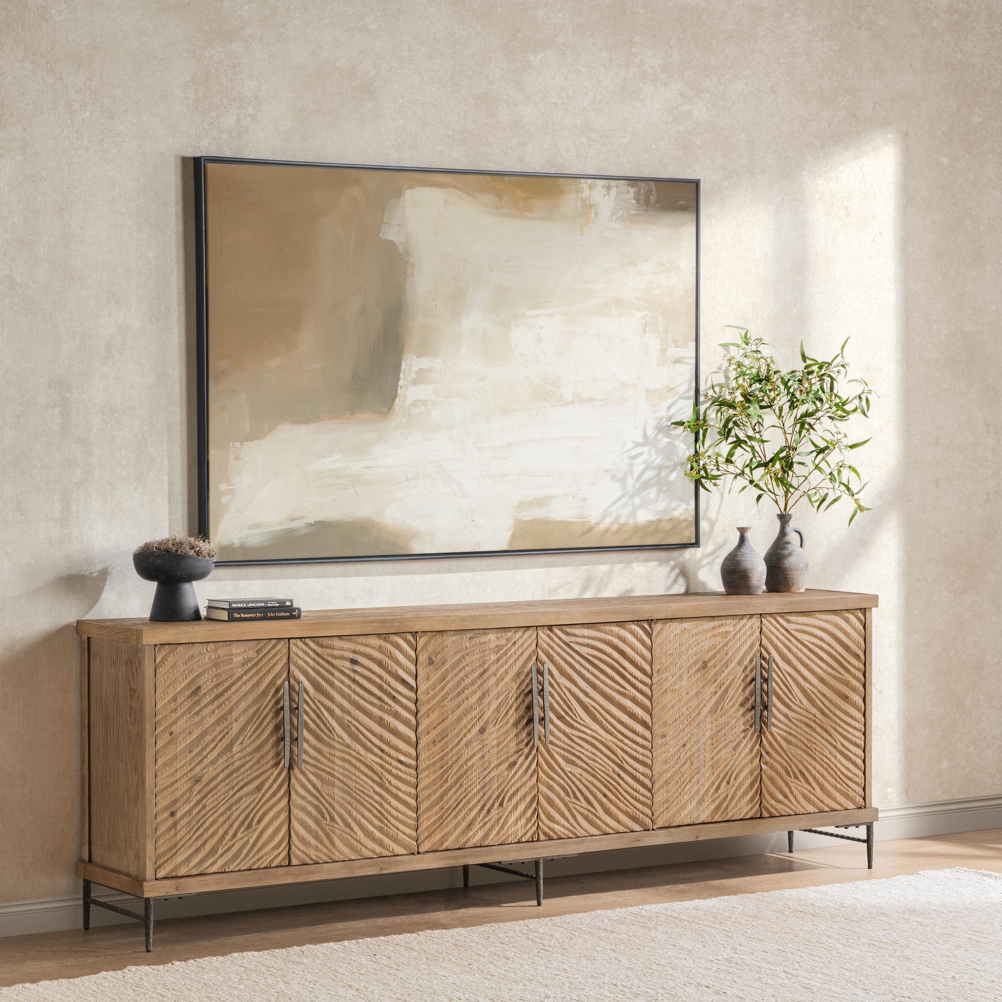 Edison 6 Door Cabinet - Sandy Cove