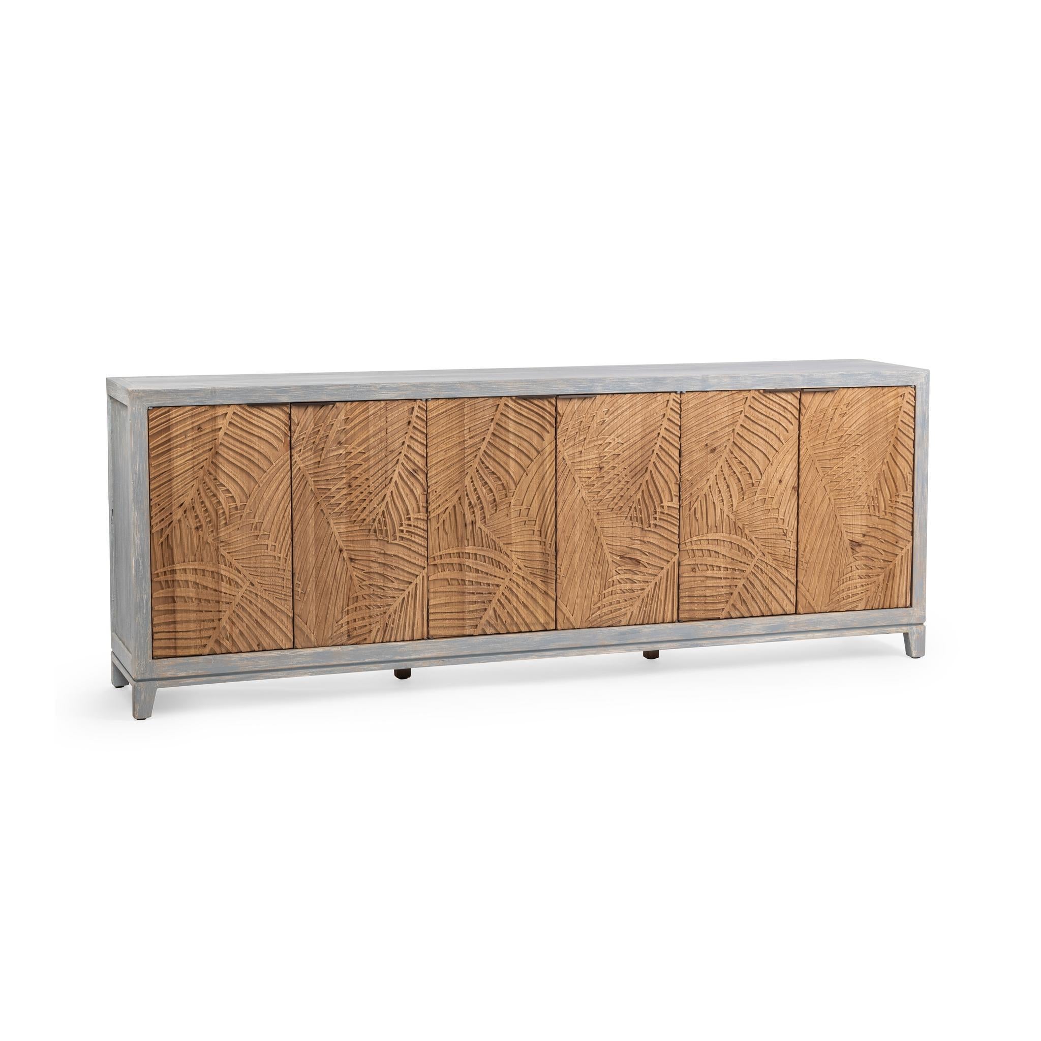 Ambrose 6 Door Cabinet - Soft Coastal