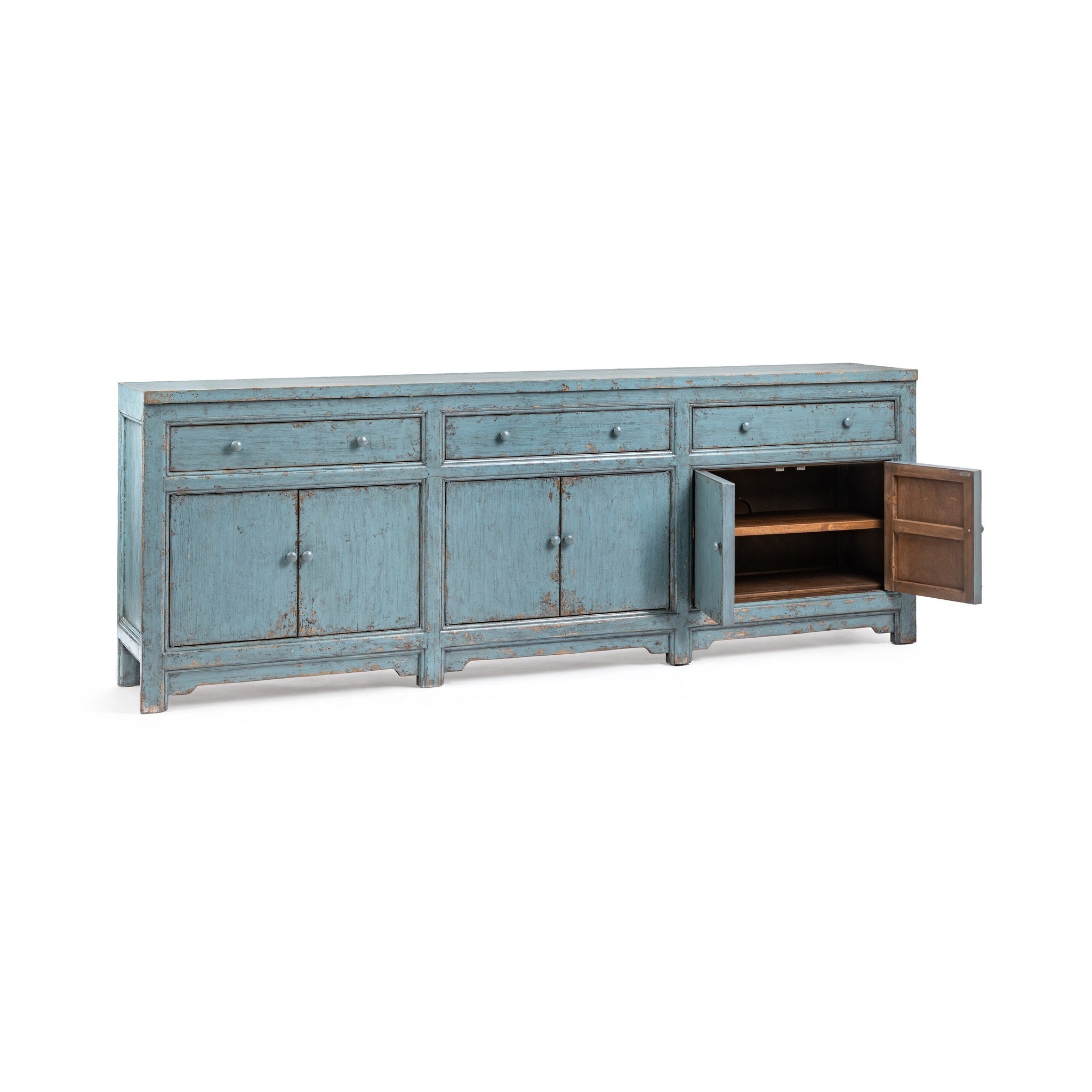 Winford 3 Drawer 6 Door Cabinet