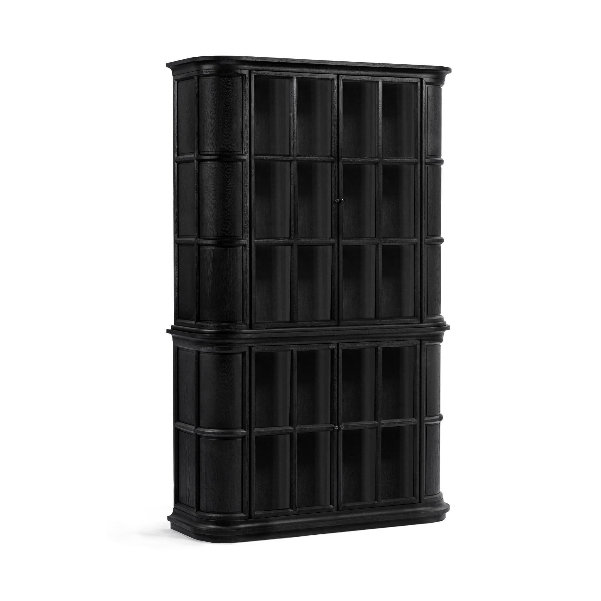 Carson Display Cabinet - Loft Black