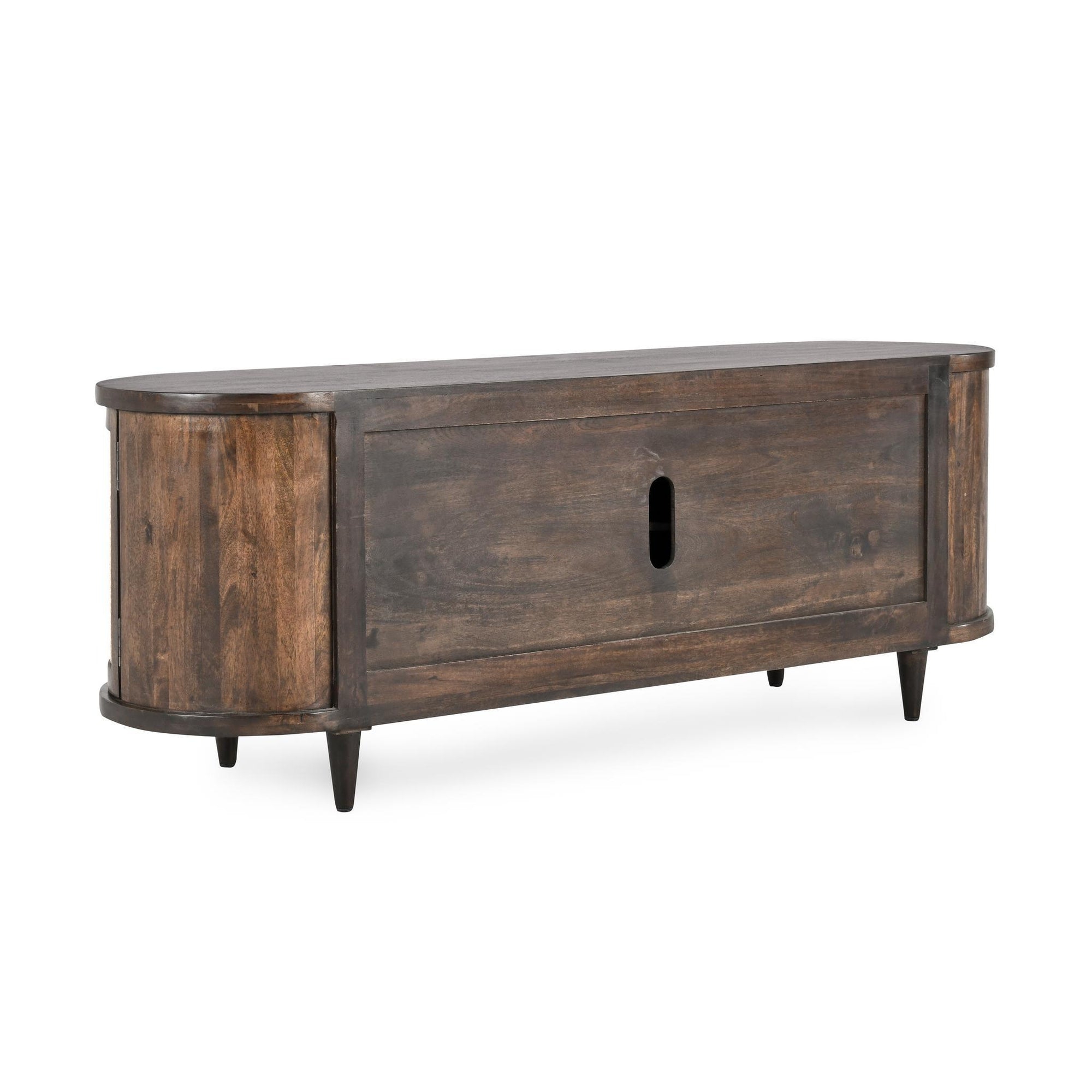 Teresa 4 Door Buffet - Walnut/Natural Brown