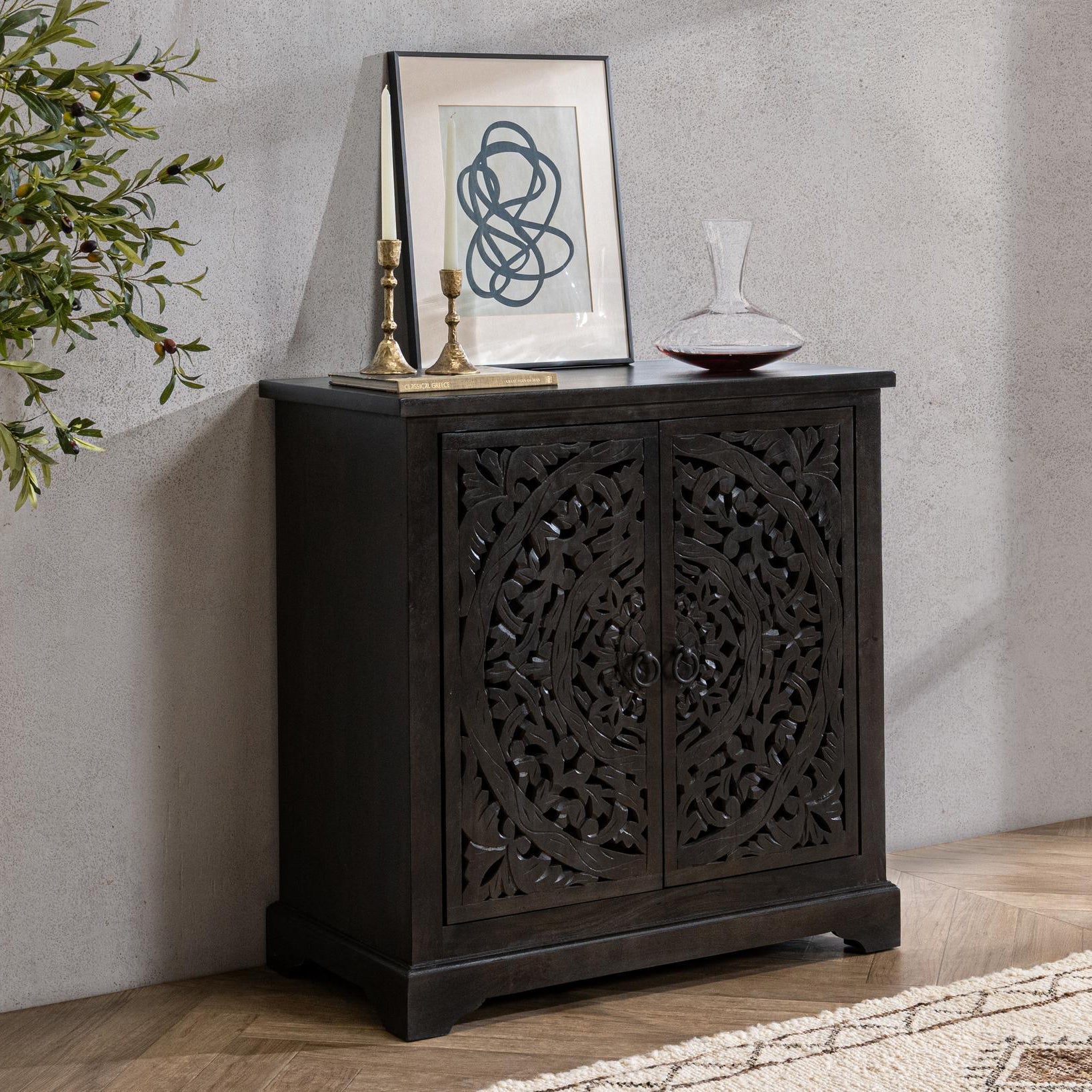 Harmony 2-Door Buffet - Harvest Walnut