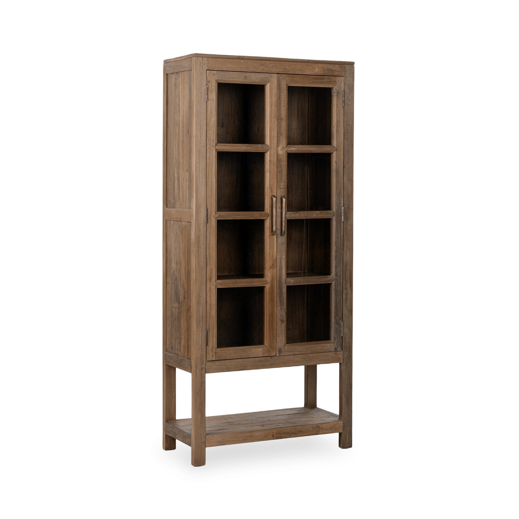 Kharga Reclaimed Wood Tall Cabinet - Natural