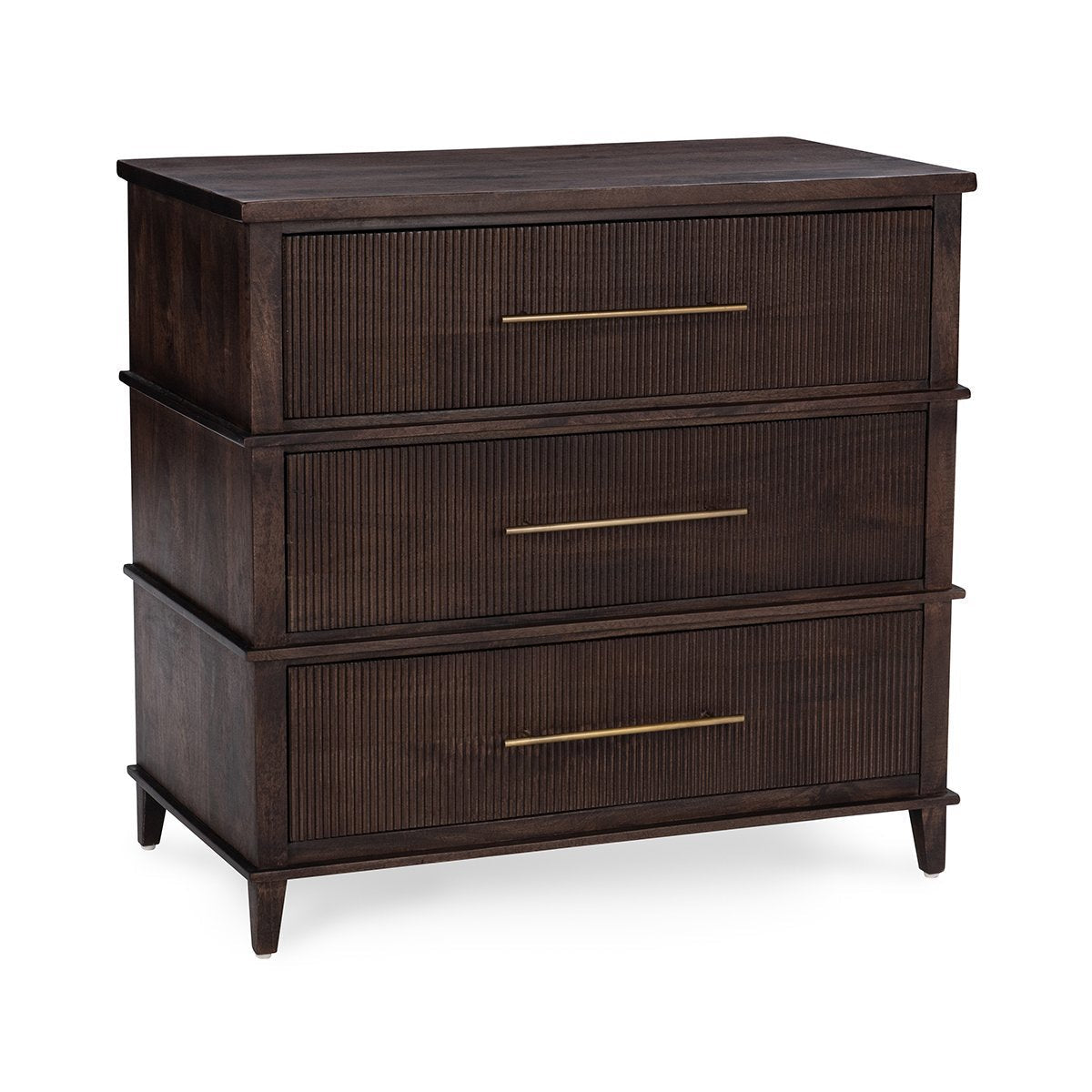 classic 3 drawer dresser Classic Home Westlake Auburn Walnut 3 Drawer Chest