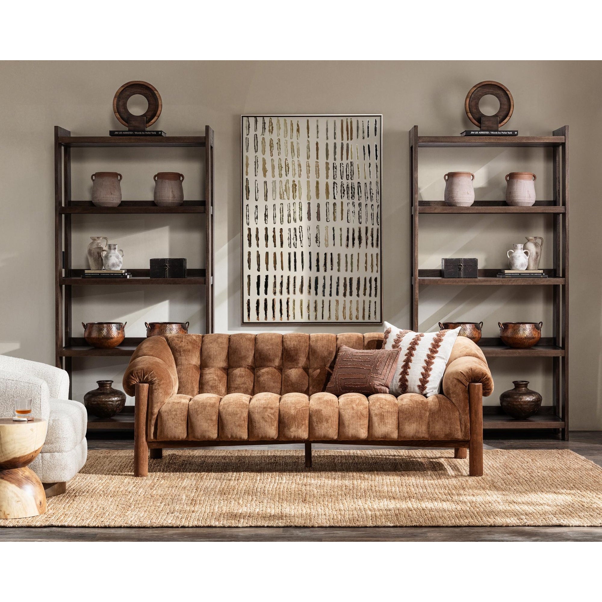 Marine Bookshelf - Cocoa Brown